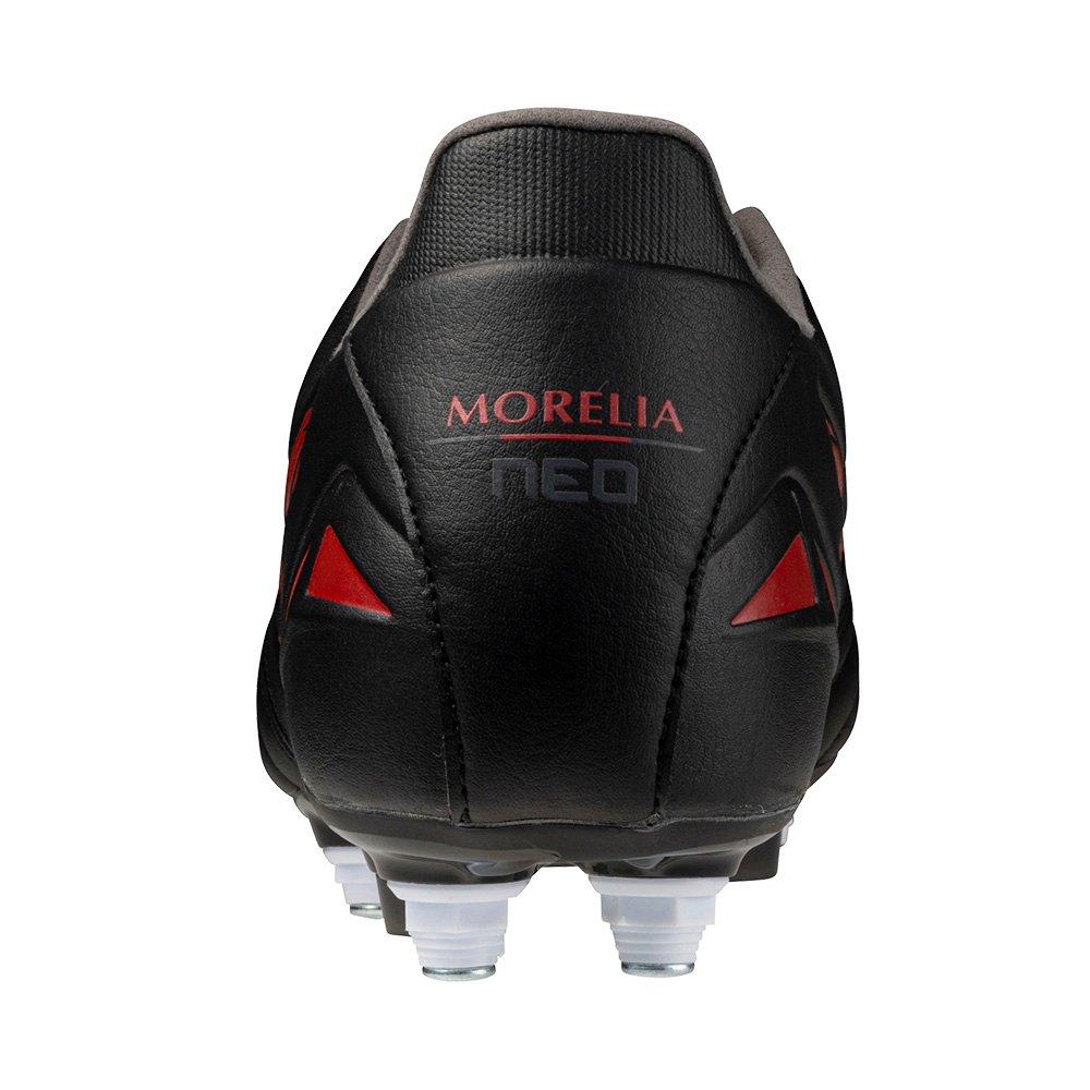 Nero/Rosso/Nero - Mizuno - Morelia Neo Pro Adults Rugby Boots - 5