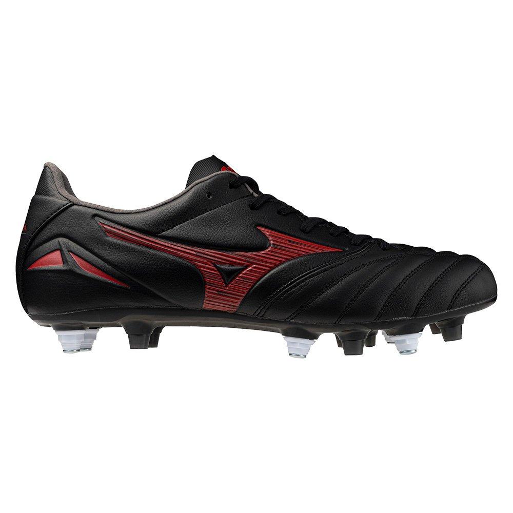 Nero/Rosso/Nero - Mizuno - Morelia Neo Pro Adults Rugby Boots - 6