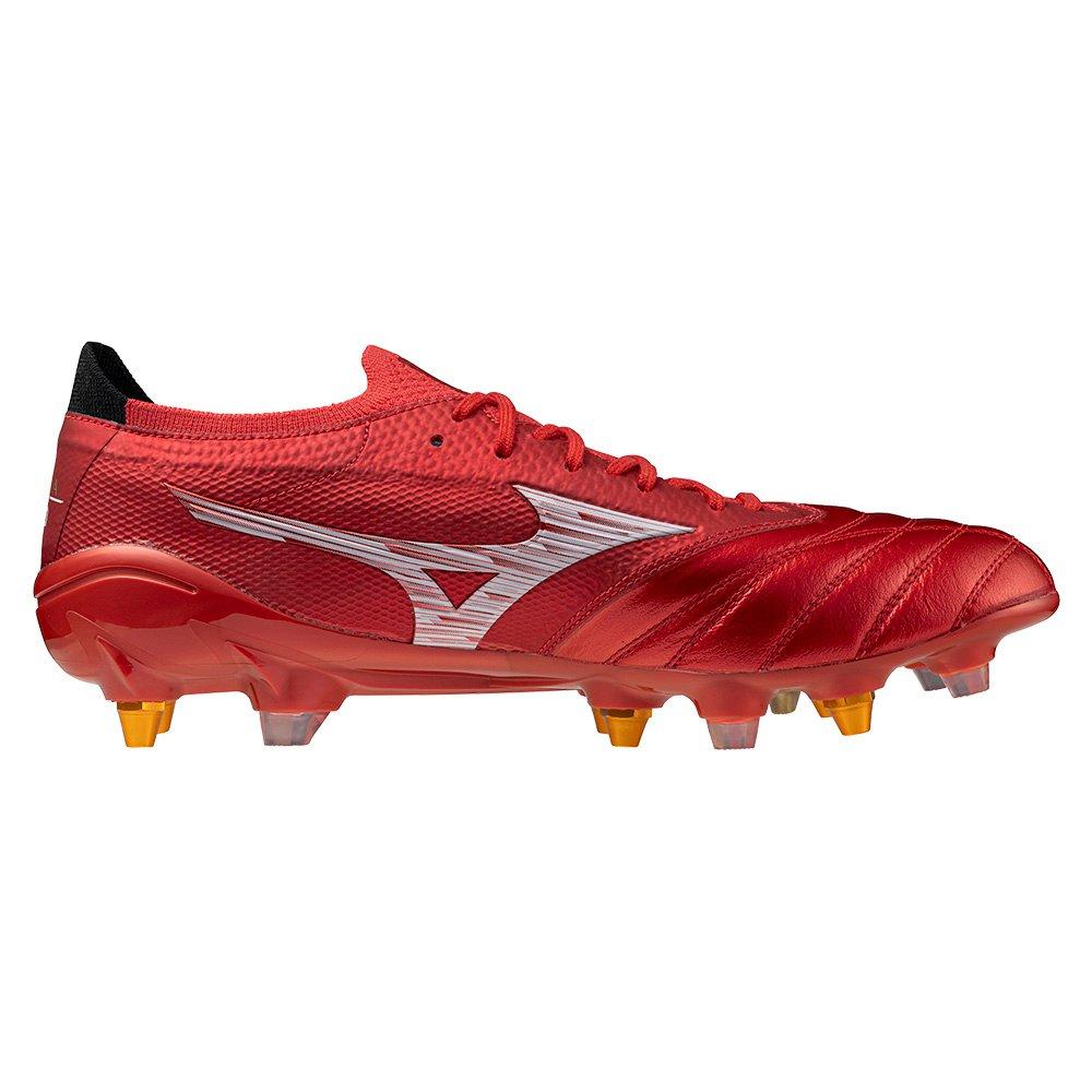 Rosso/Bianco/Nero - Mizuno - Morelia Neo 4 Elite Adults Soft Ground Football Boots - 3