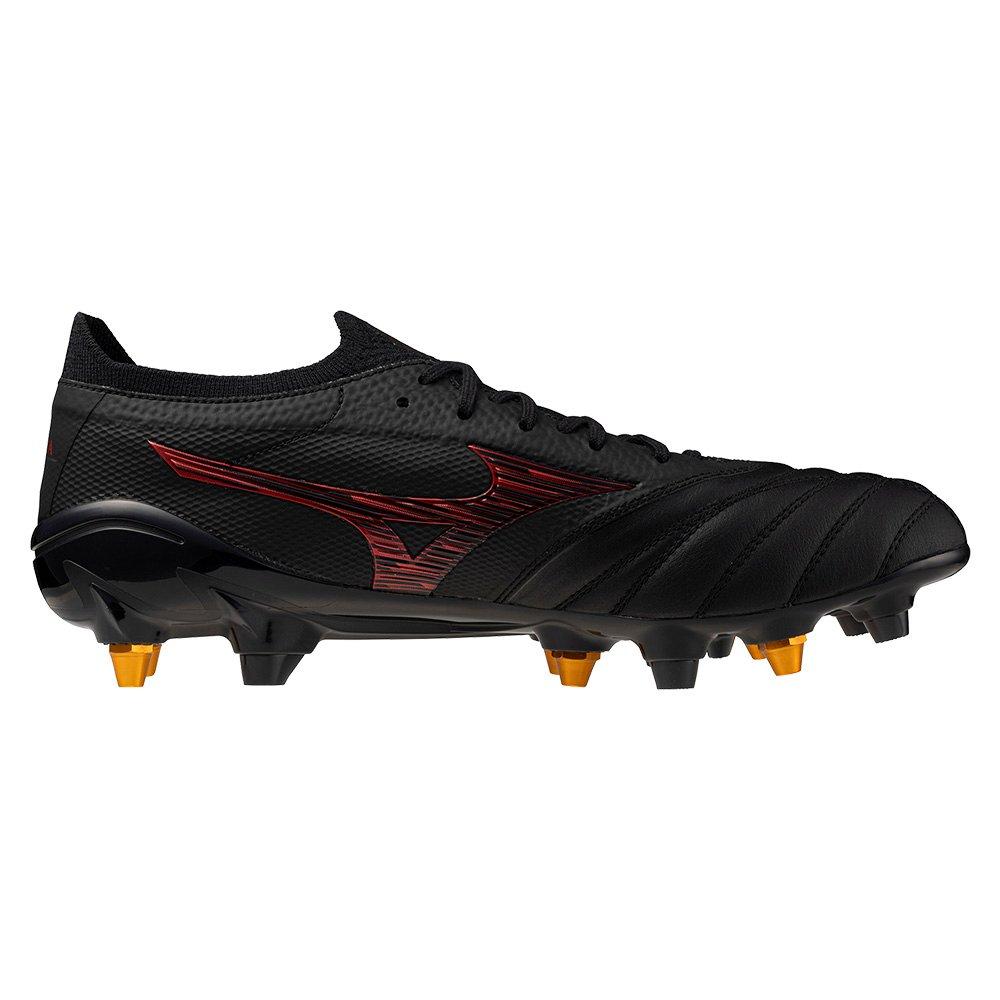 Schwarz/Rot/Schwarz - Mizuno - Morelia Neo 4 Elite Adults Soft Ground Football Boots - 3