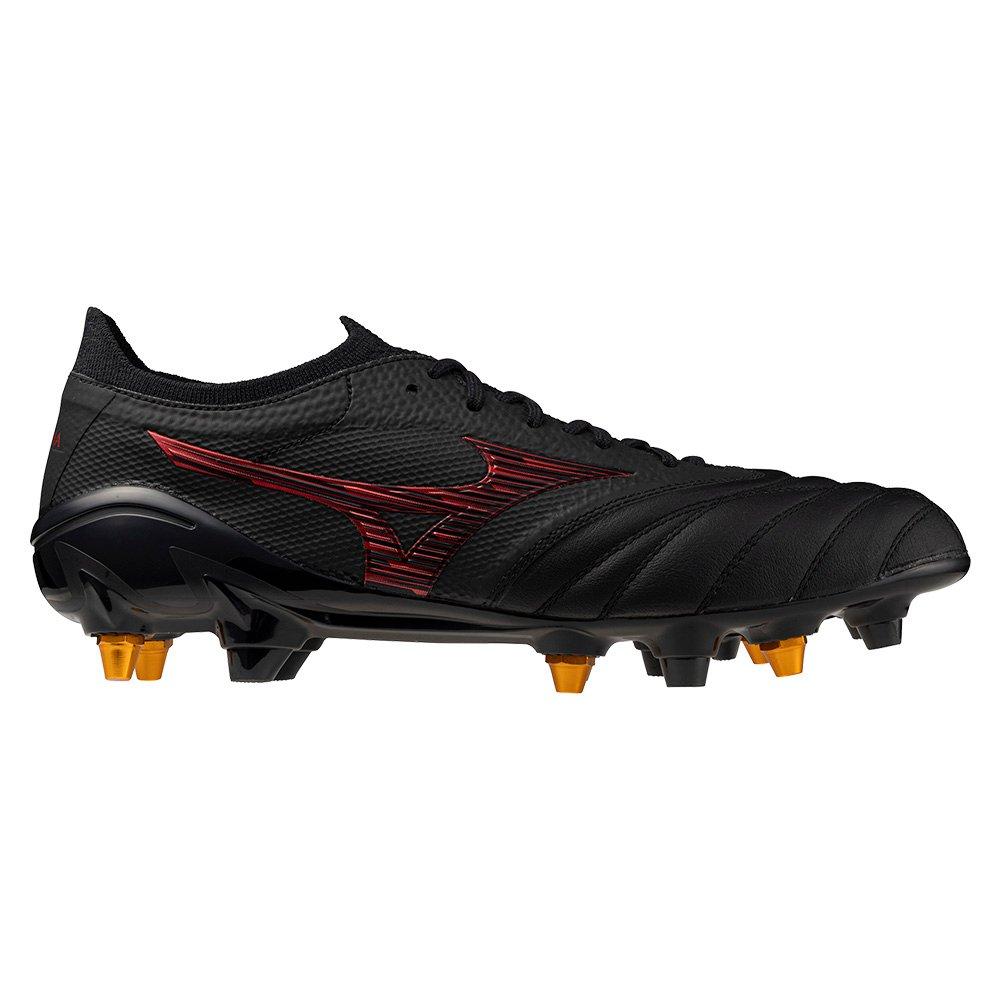 Schwarz/Rot/Schwarz - Mizuno - Morelia Neo 4 Elite Adults Soft Ground Football Boots - 6