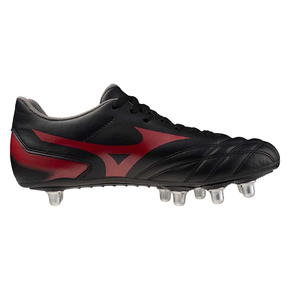 Black/Red - Mizuno - Waitangi Adults Rugby Boots - 3