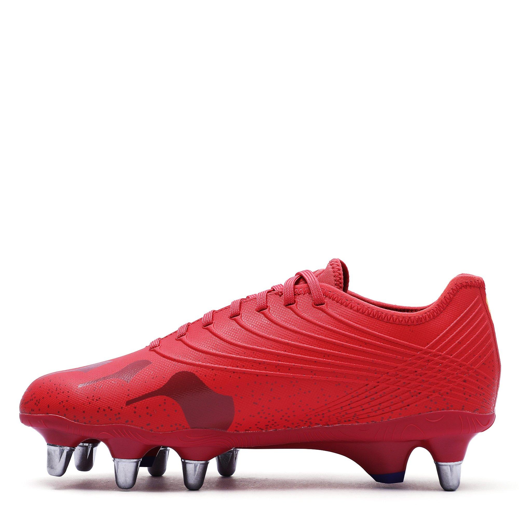 Mdust/Org/Yell - Canterbury - Stampede Groundbreak Pro Soft Ground Rugby Boots - 2