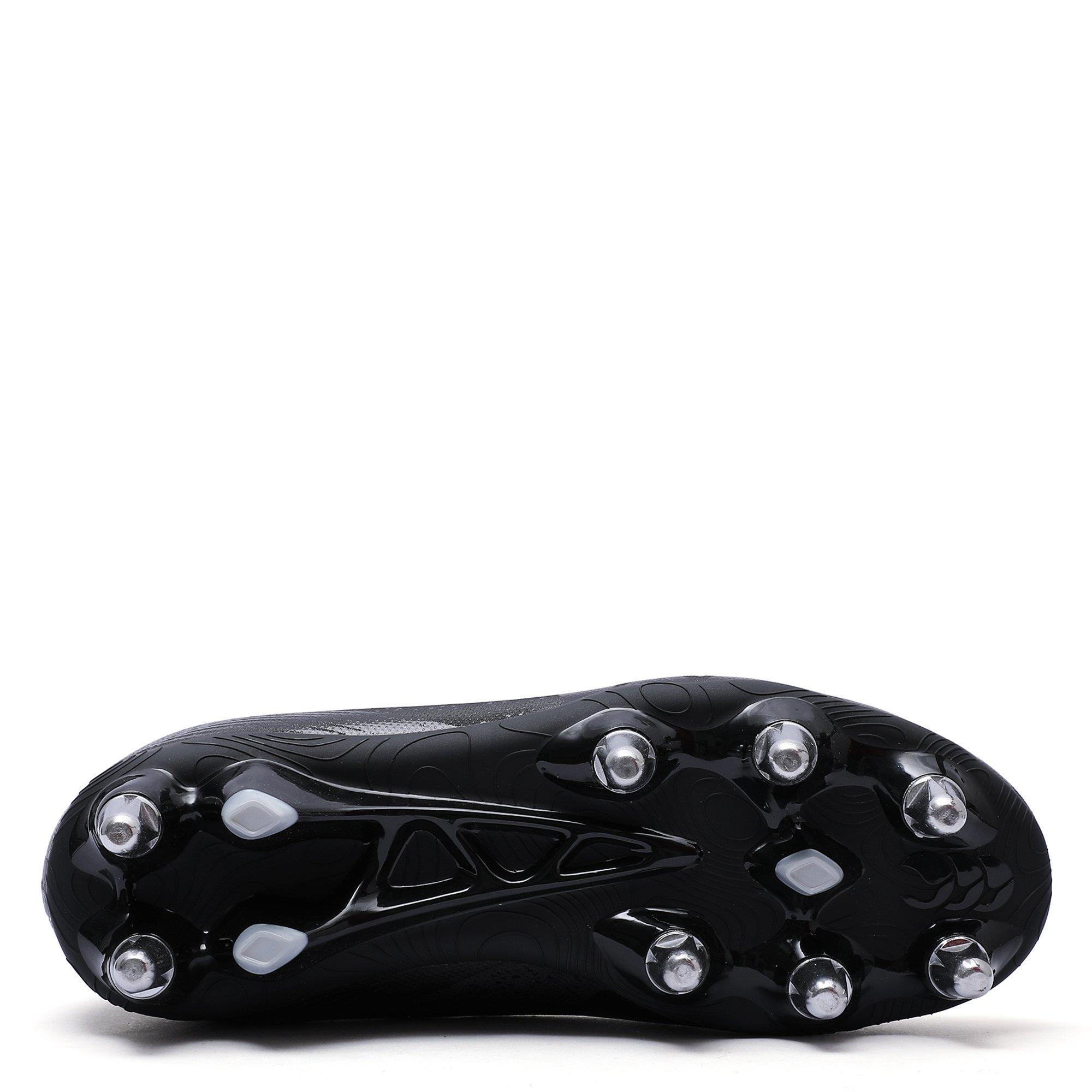 Blk/Sil Metalic - Canterbury - Stampede Groundbreak Team Soft Ground Rugby Boots - 4