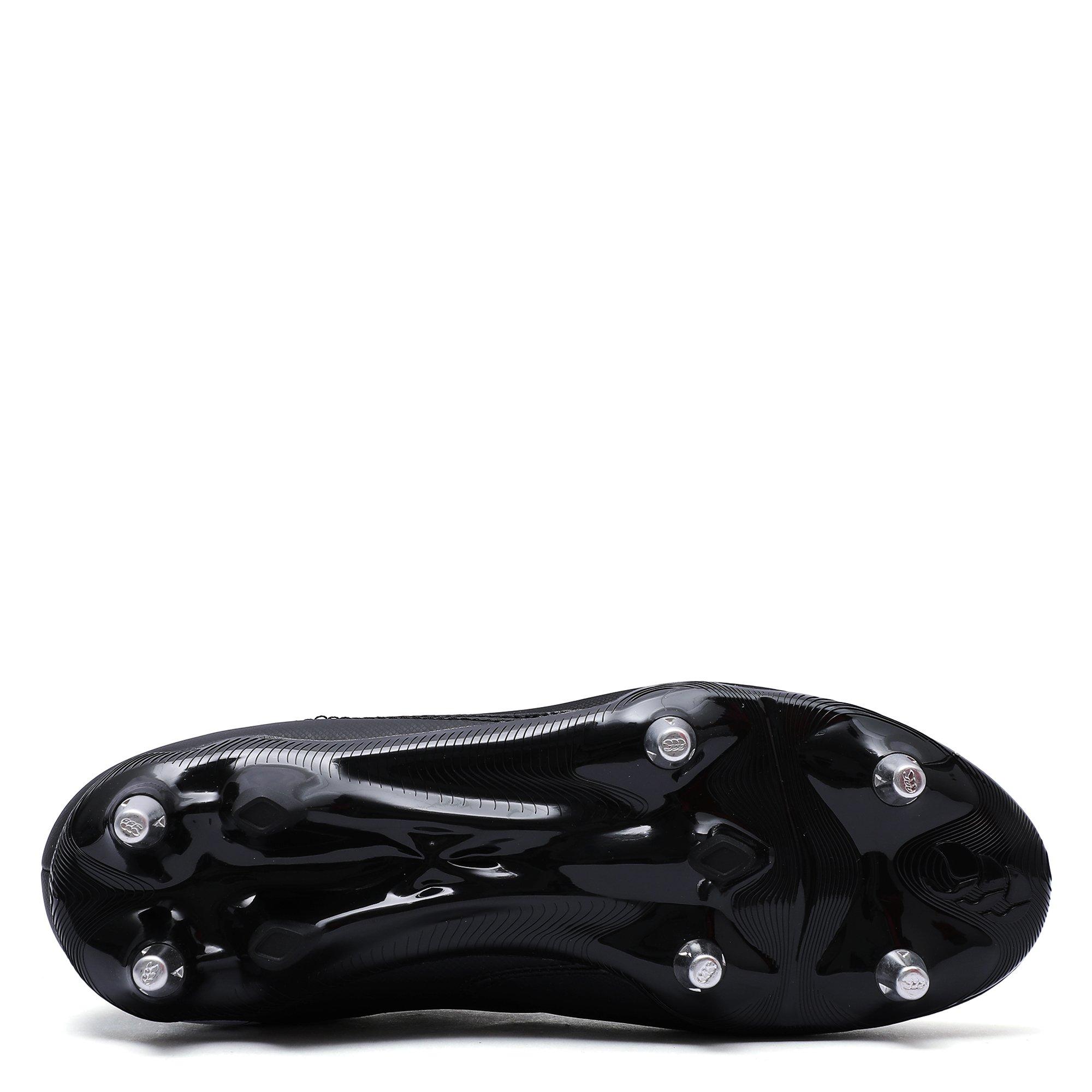Black/White - Canterbury - Phoenix Raze Adults Soft Ground Rugby Boots - 4