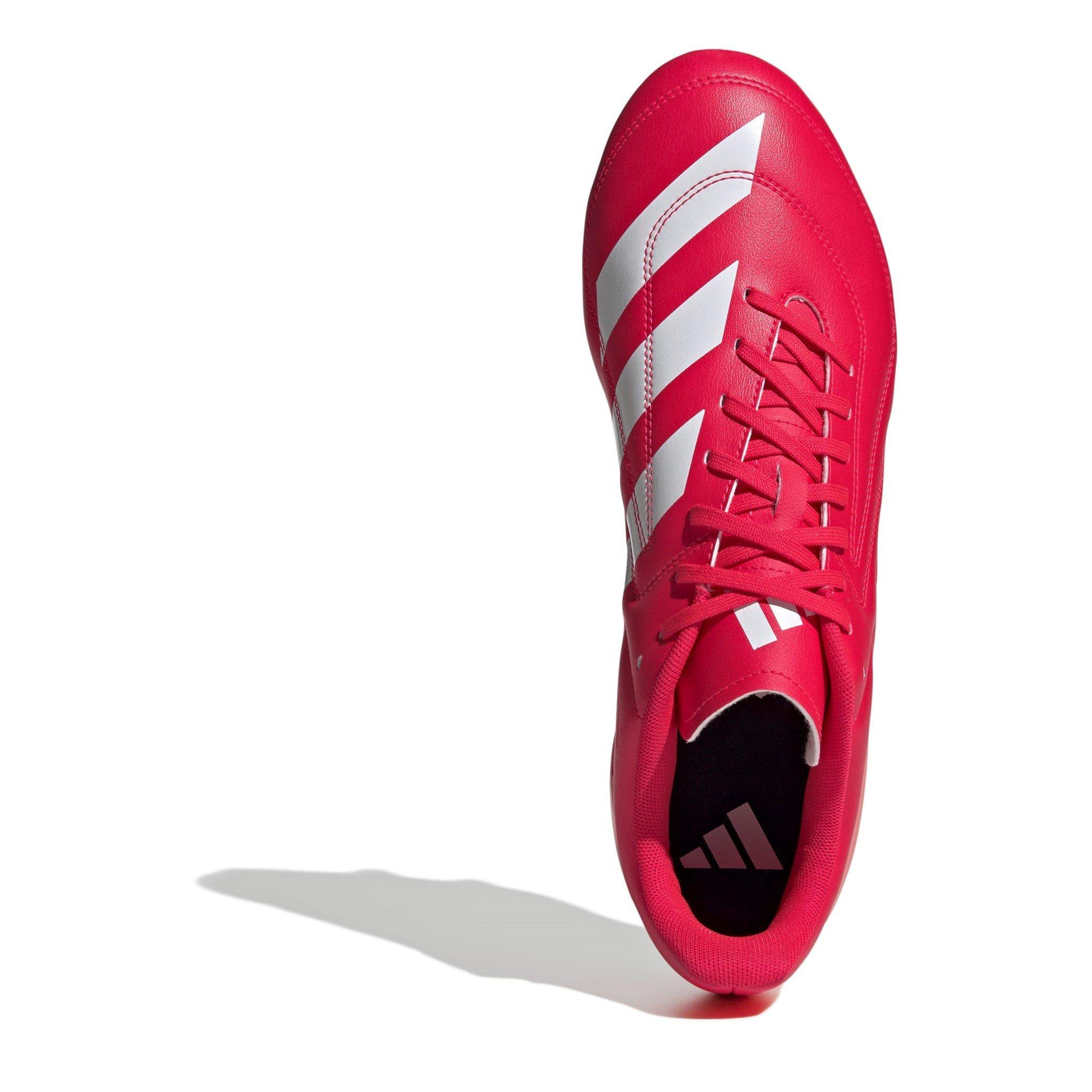 Rød/Hvid/Orange - adidas - RS-15 Adults Soft Ground Rugby Boots - 5