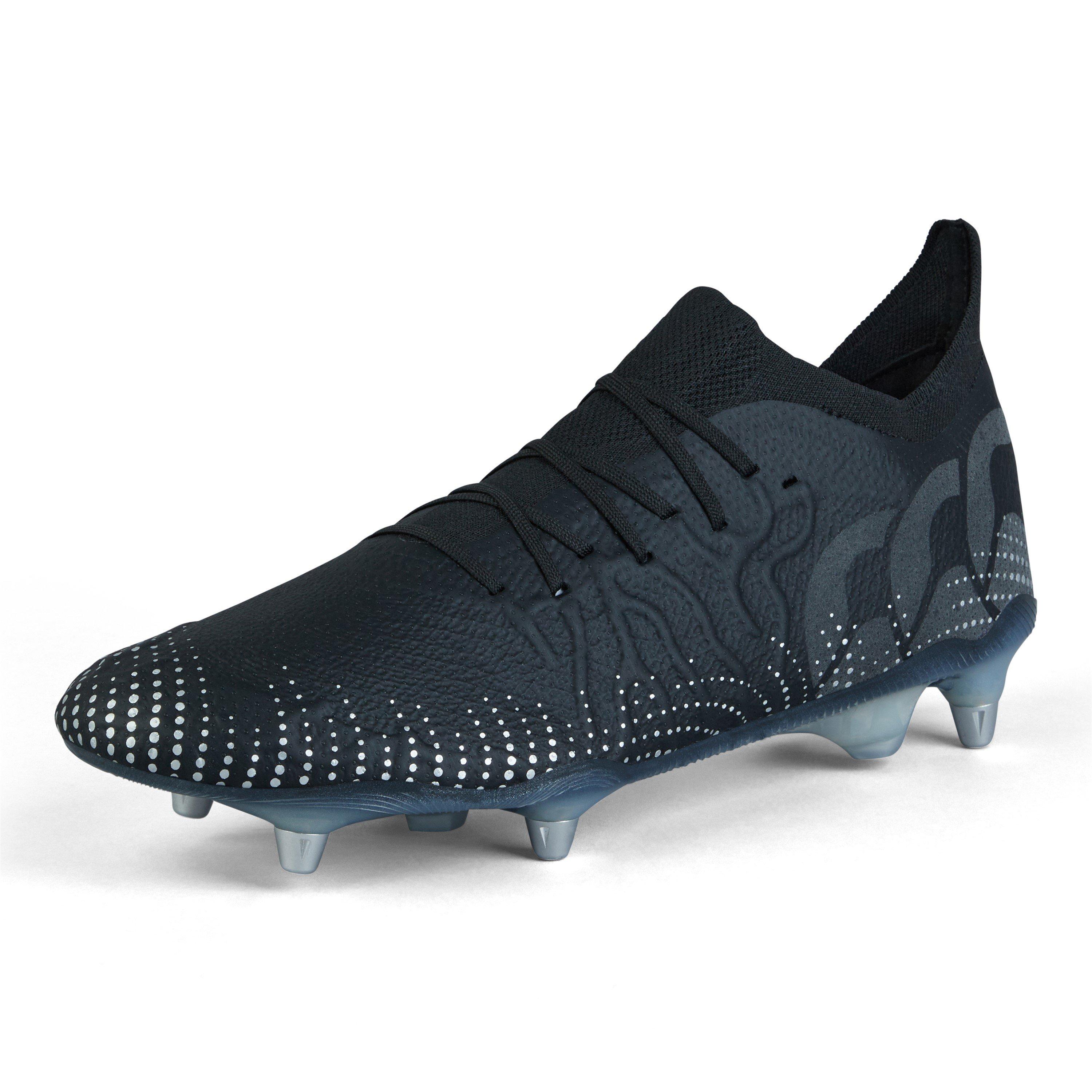 Zwart/Zilver - Canterbury - Speed Infinite Elite Soft Ground Rugby Boots - 3