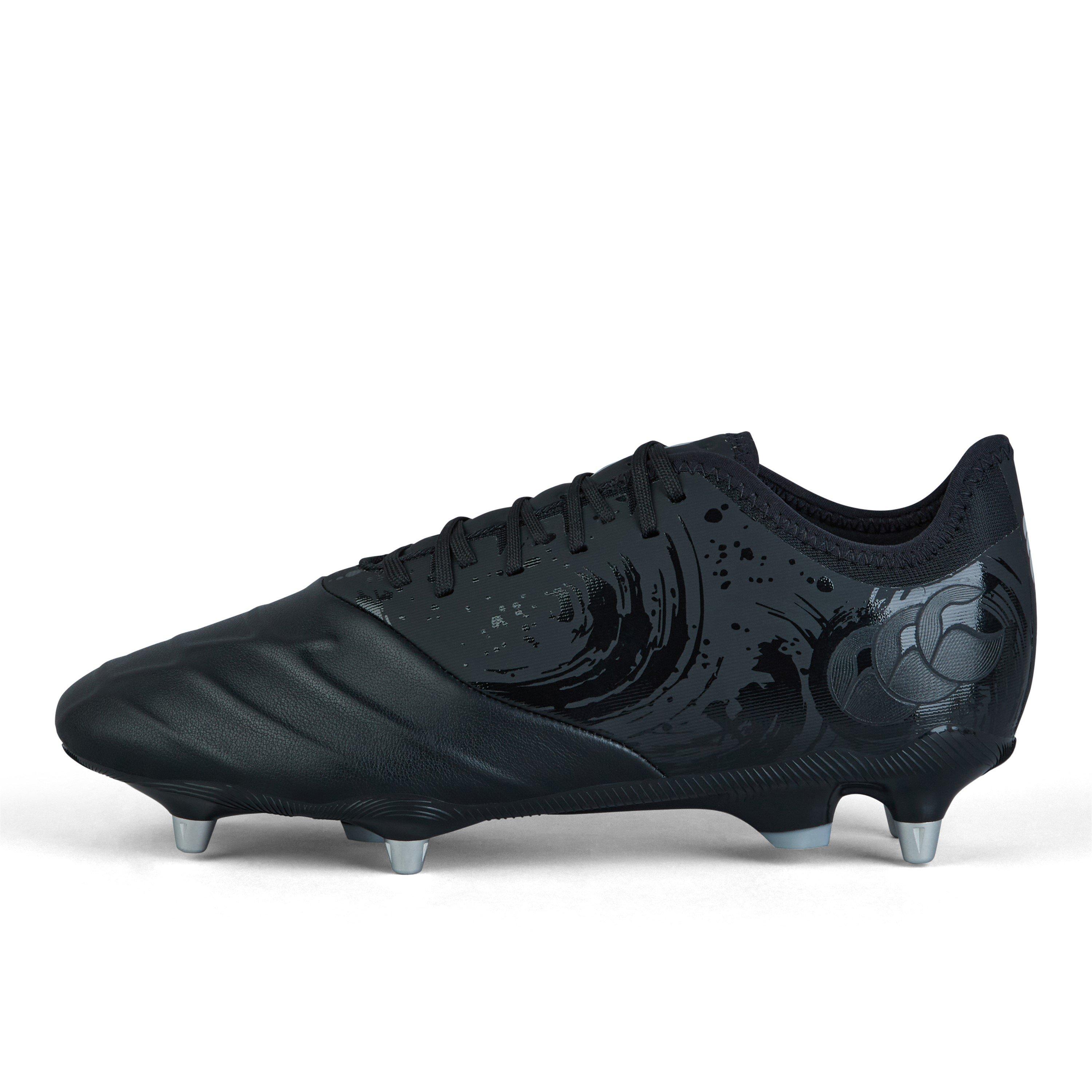 Preto/Prata - Canterbury - Phoenix Genesis Pro Soft Ground Rugby Boots - 1