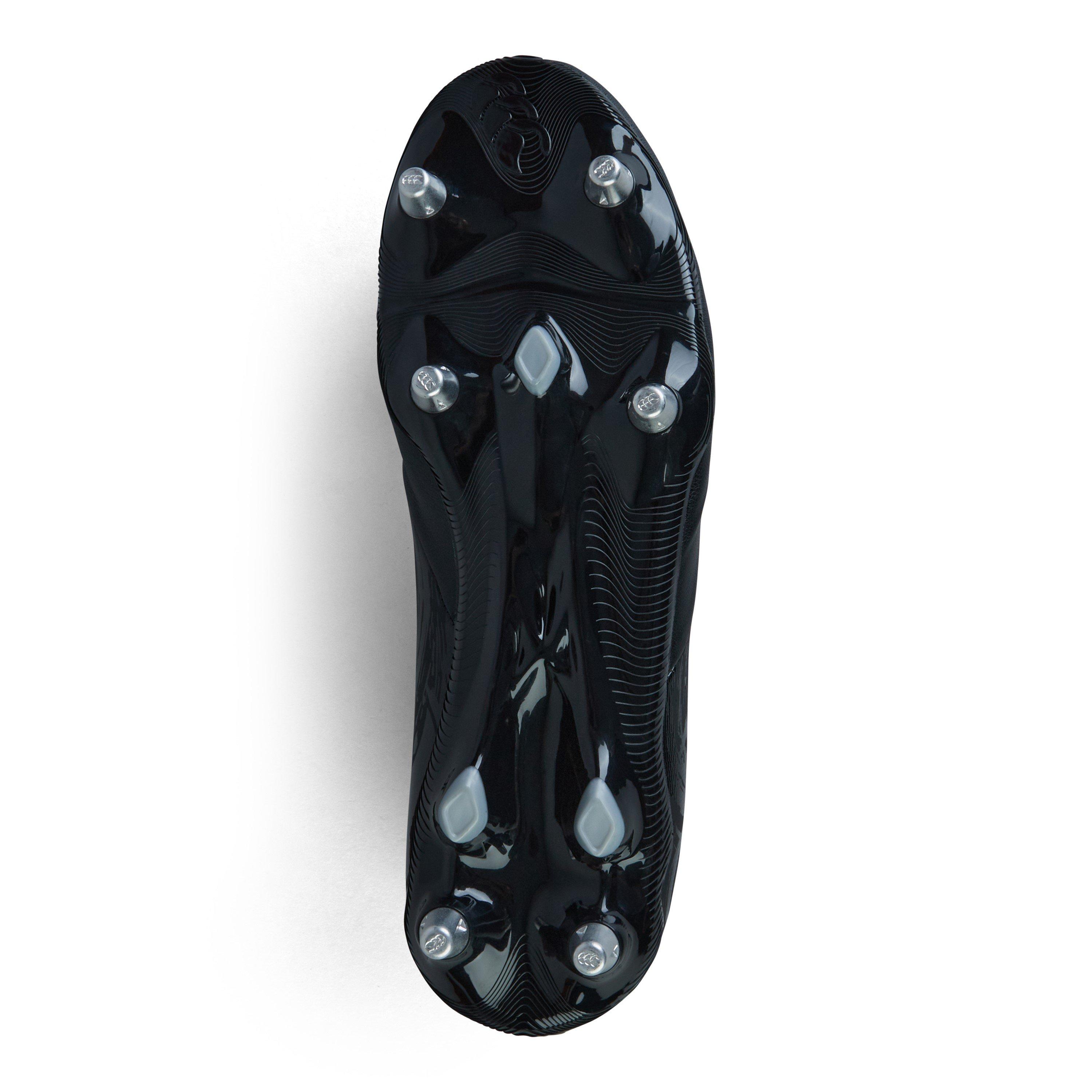 Schwarz/Silber - Canterbury - Phoenix Genesis Pro Soft Ground Rugby Boots - 5