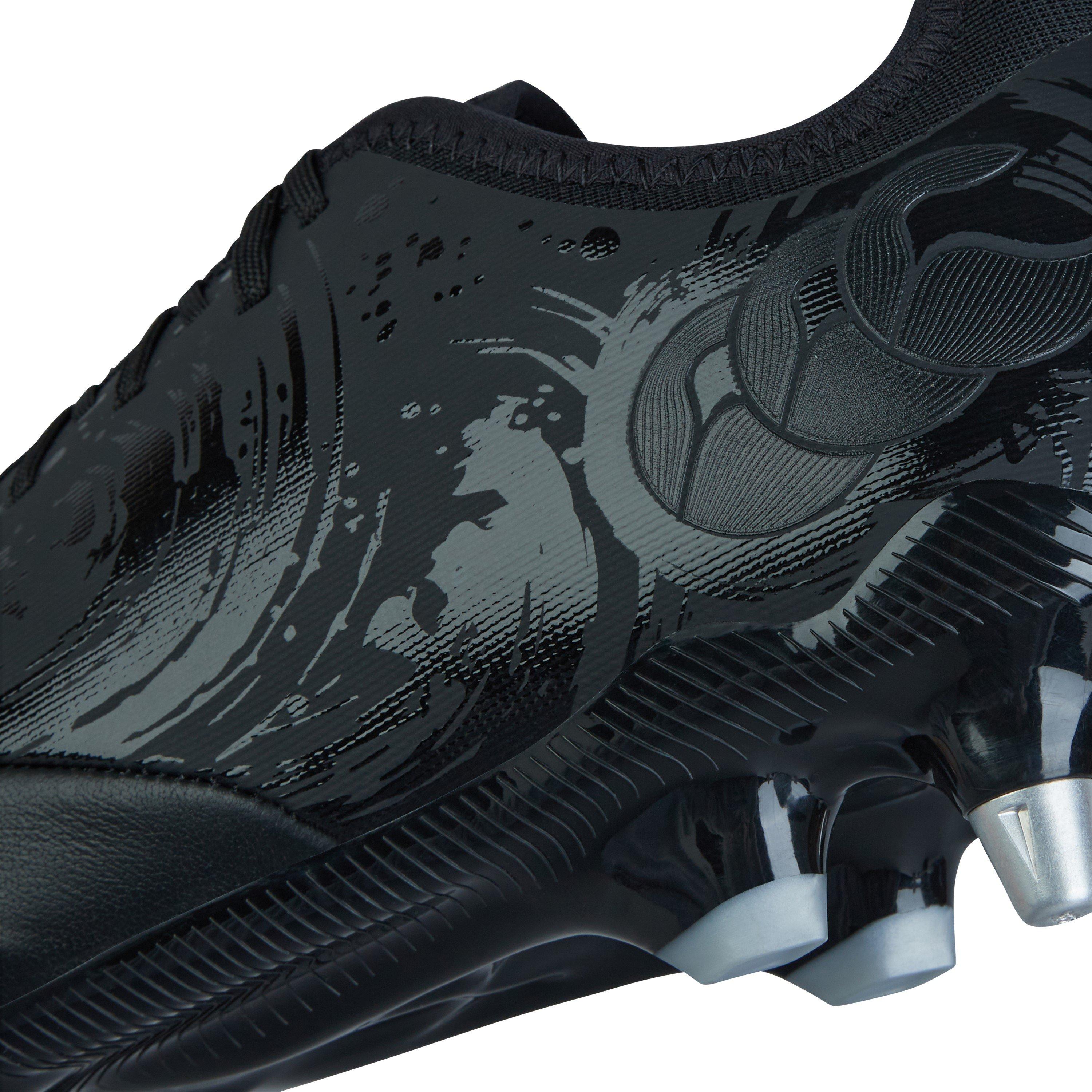 Schwarz/Silber - Canterbury - Phoenix Genesis Pro Soft Ground Rugby Boots - 9
