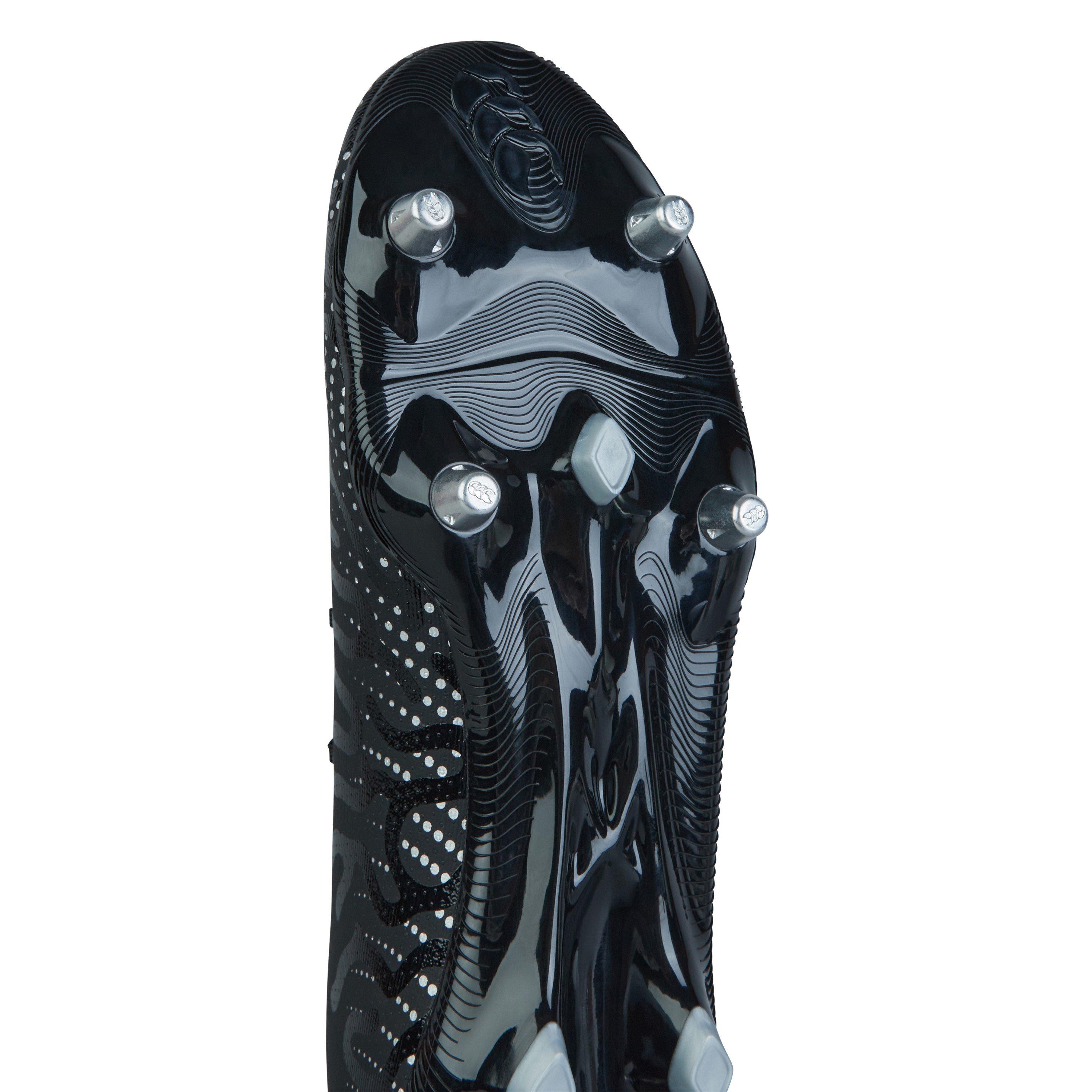 Black/Silver - Canterbury - Speed Infinite Pro Soft Ground Rugby Boots - 6