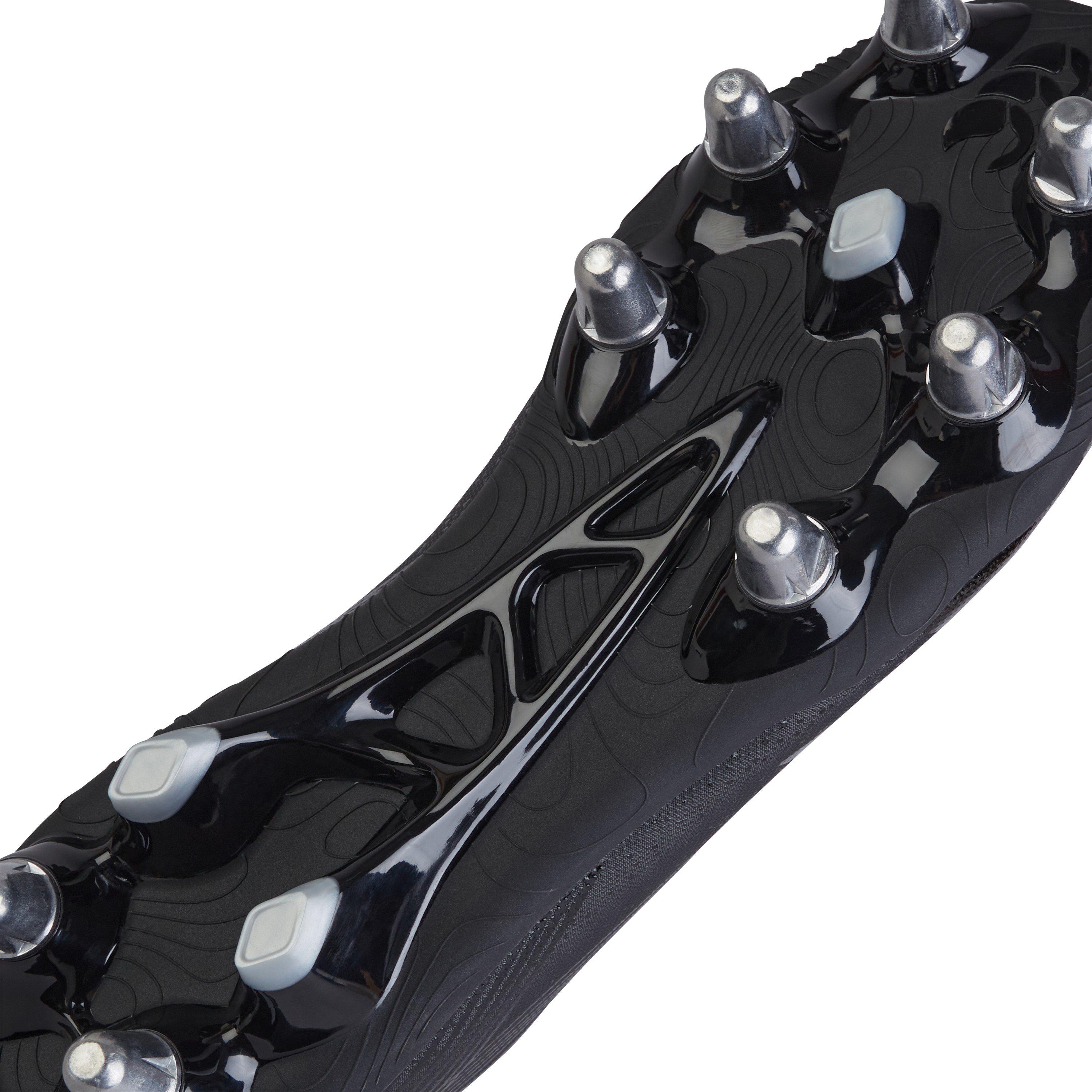 Schwarz/Silber - Canterbury - Stampede Groundbreak Team Soft Ground Rugby Boots - 11