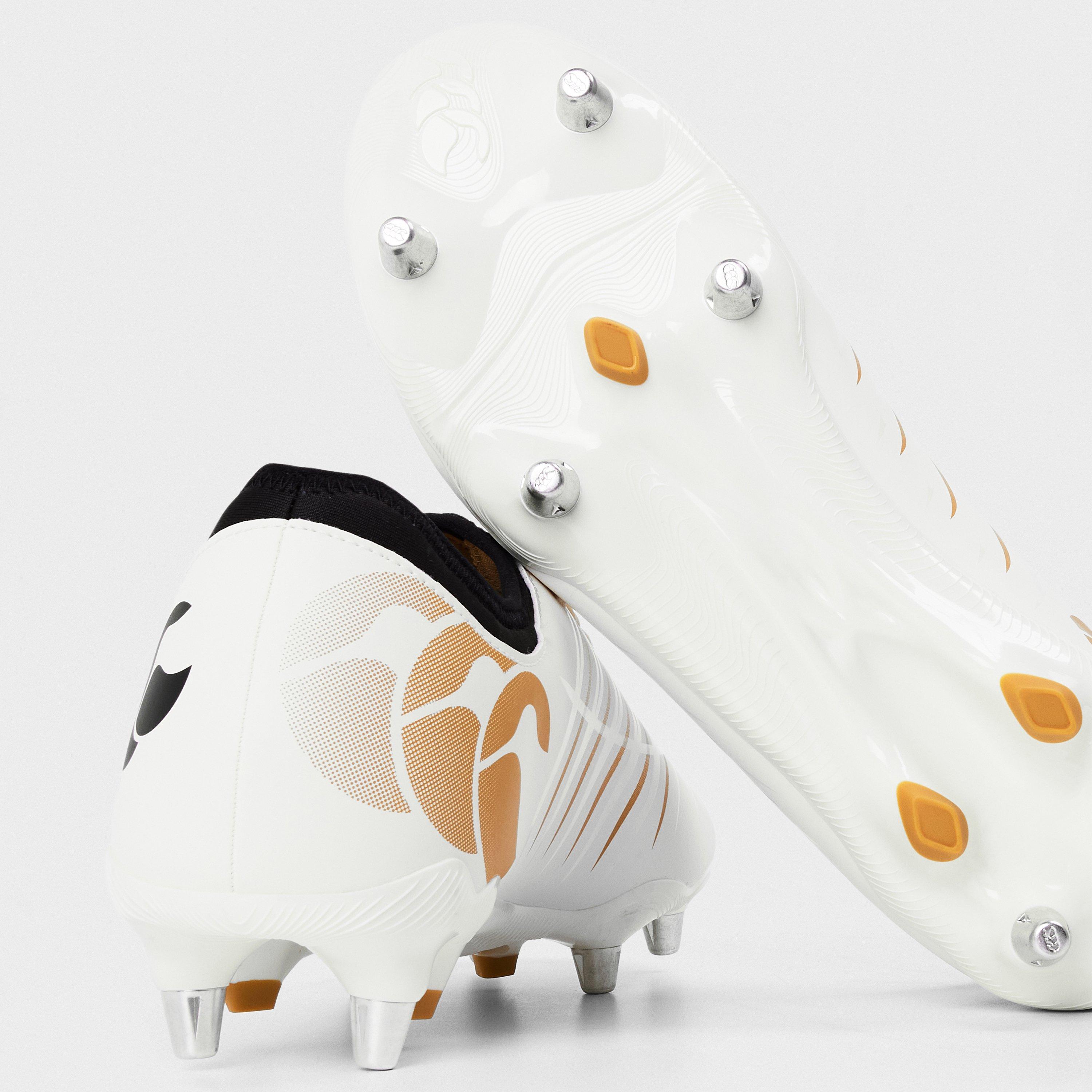 Bijela - Canterbury - Phoenix Team Adults Soft Ground Rugby Boots - 3