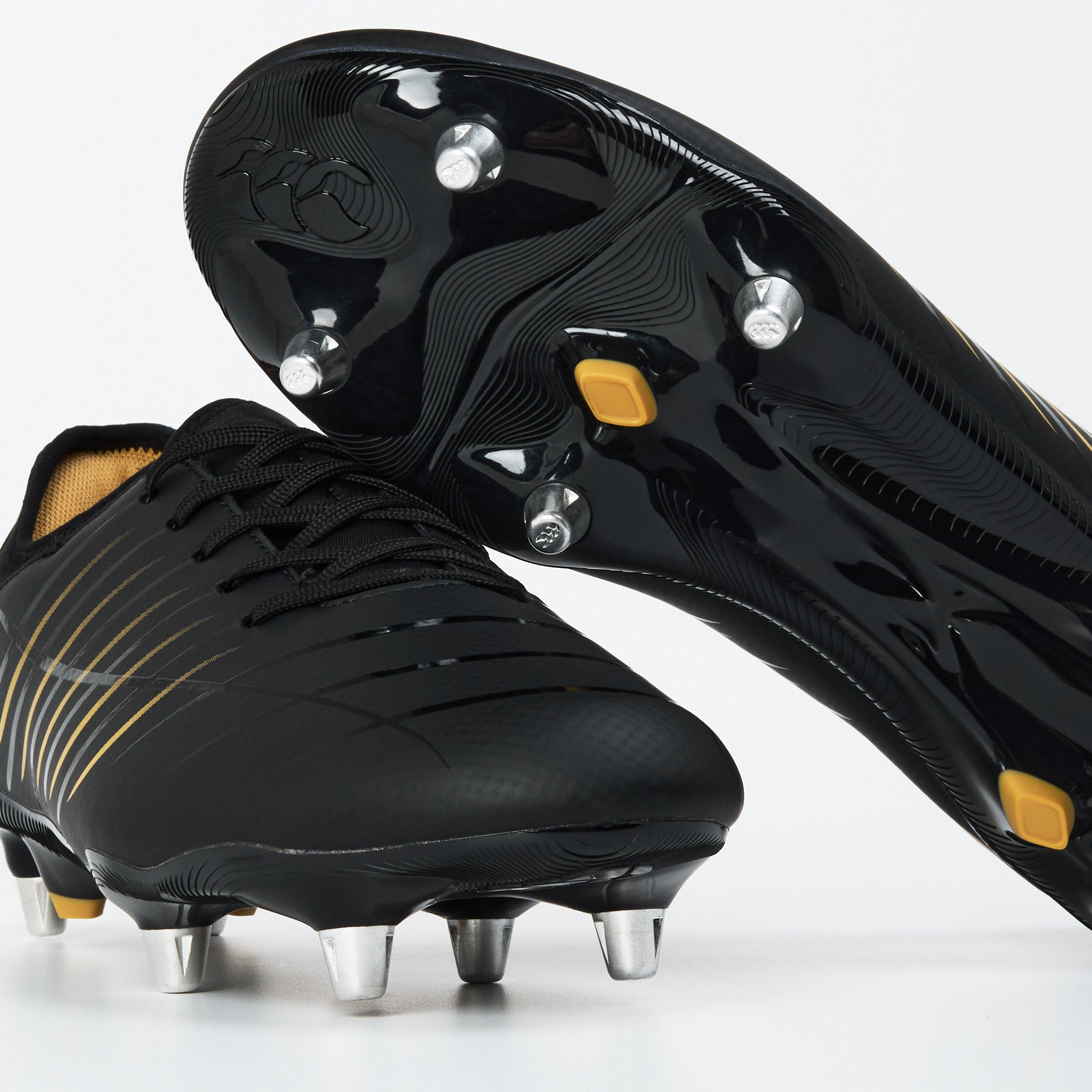 Crna - Canterbury - Phoenix Team Adults Soft Ground Rugby Boots - 3