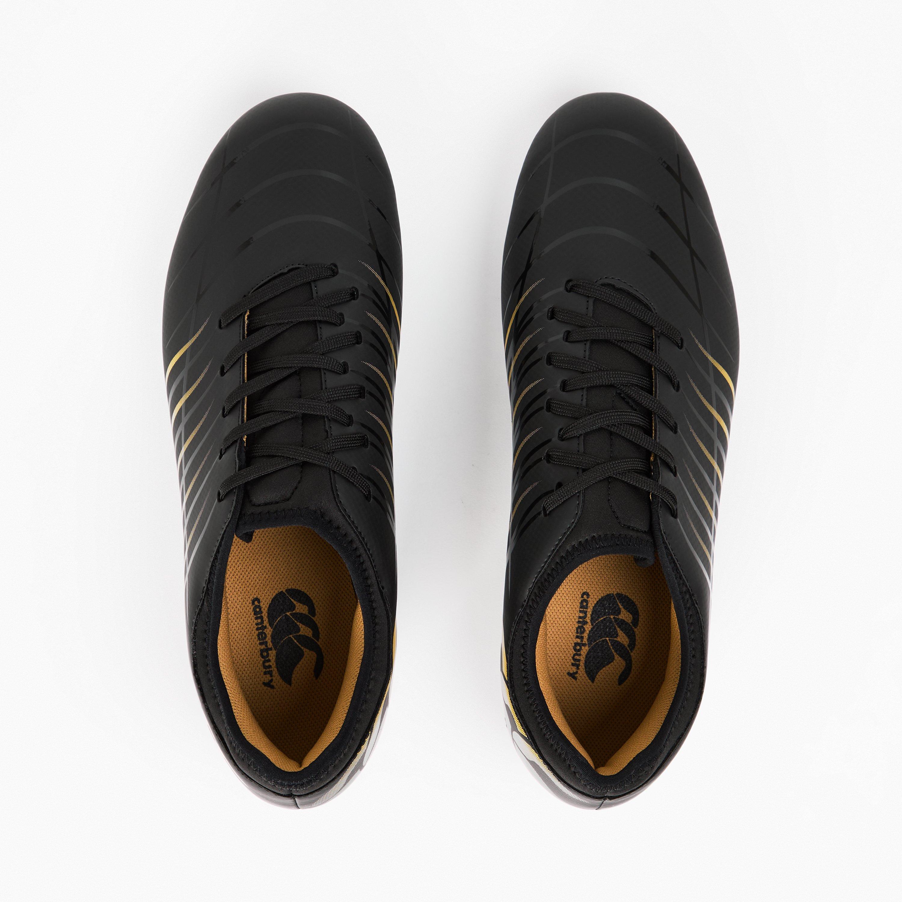 Crna - Canterbury - Phoenix Team Adults Soft Ground Rugby Boots - 4