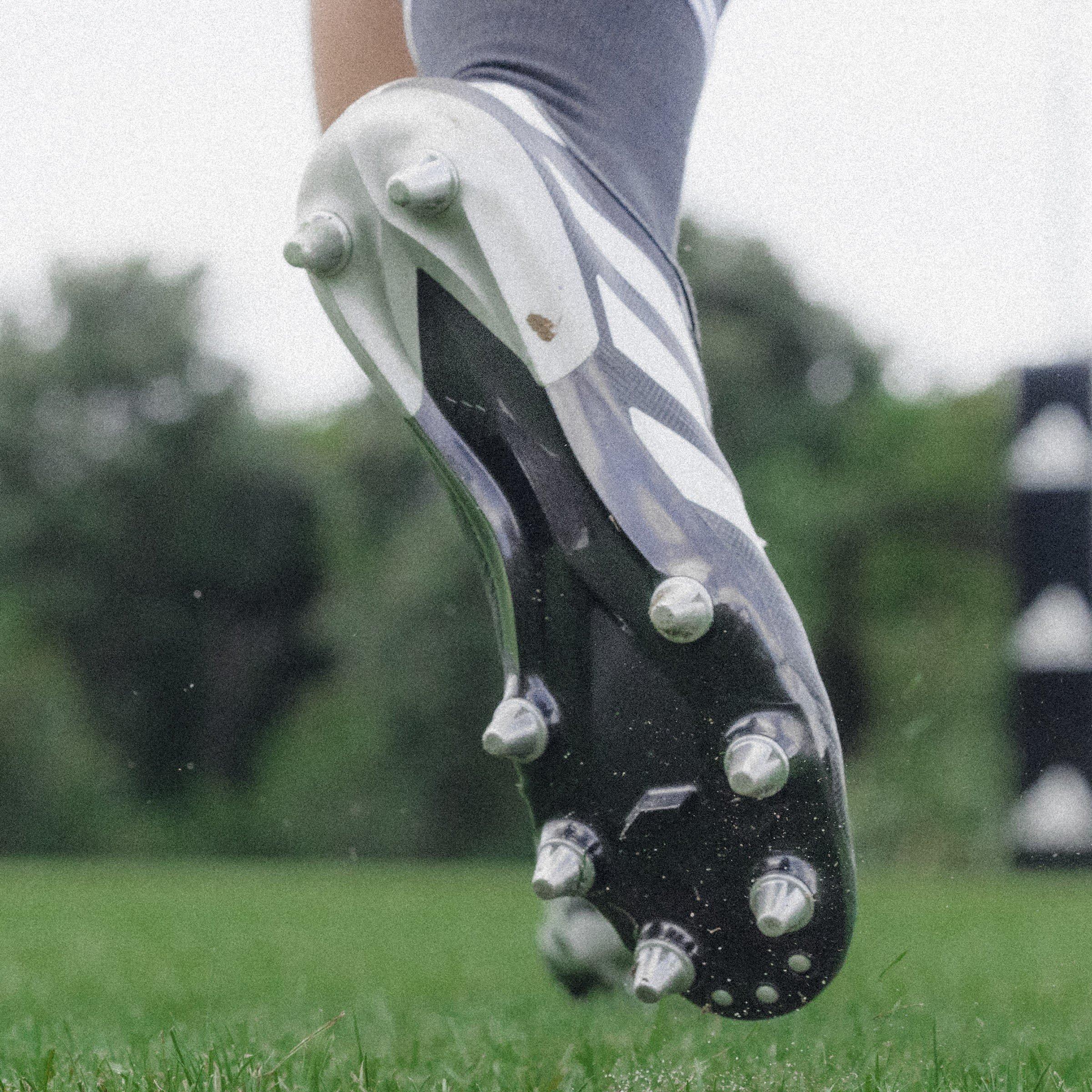 Black/Silver - adidas - Kakari RS Soft Ground Rugby Boots - 10