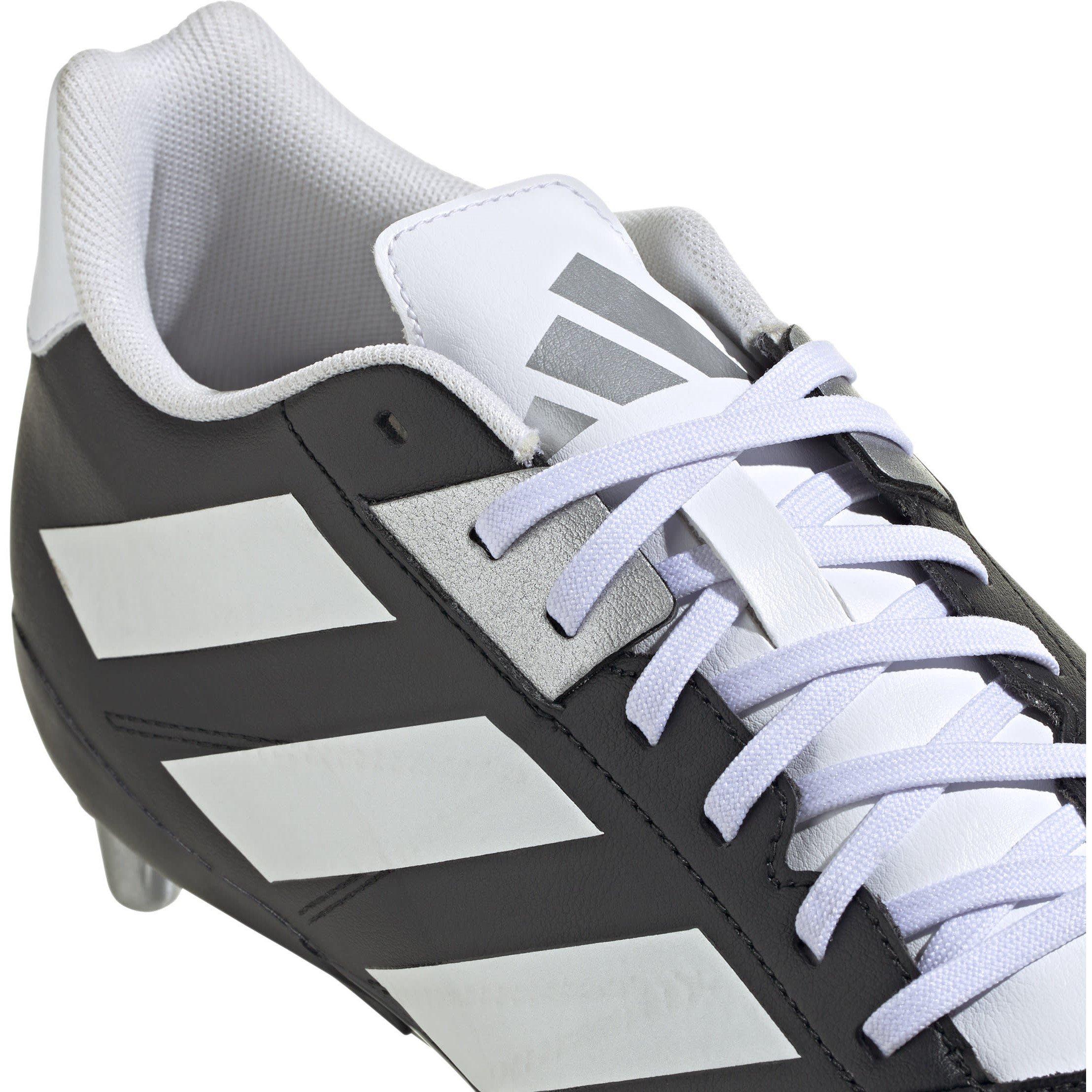 Black/Silver - adidas - Kakari Elite Soft Ground Rugby Boots - 8