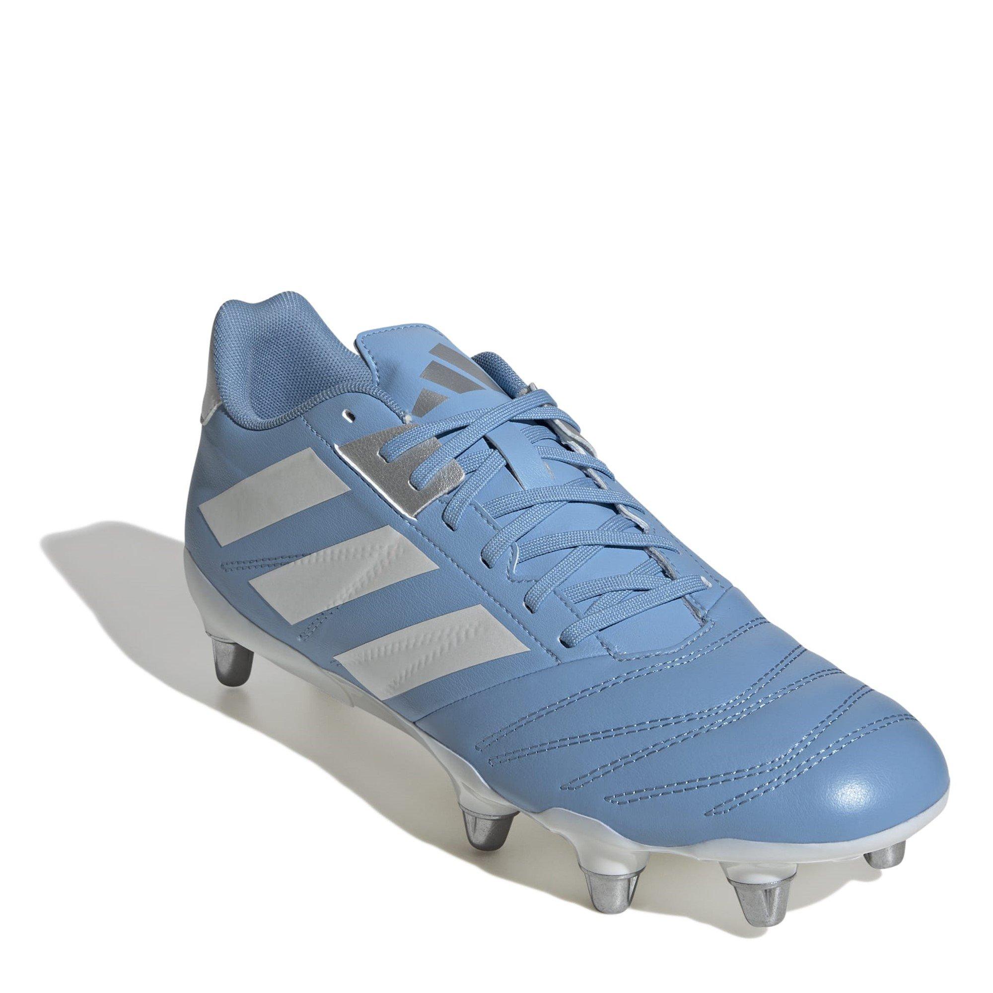 Plava/Bijela/Zlatna - adidas - Kakari Elite Soft Ground Rugby Boots - 3