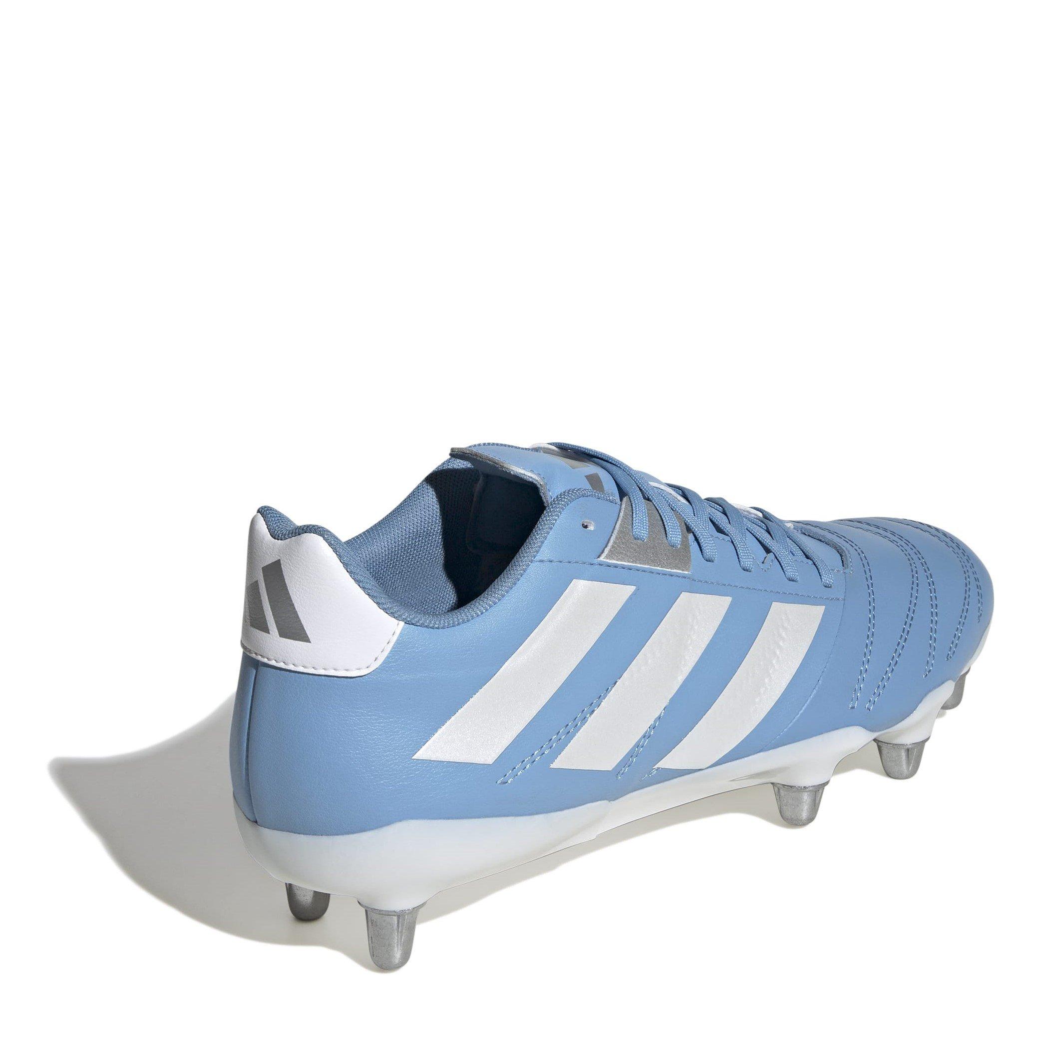 Plava/Bijela/Zlatna - adidas - Kakari Elite Soft Ground Rugby Boots - 5