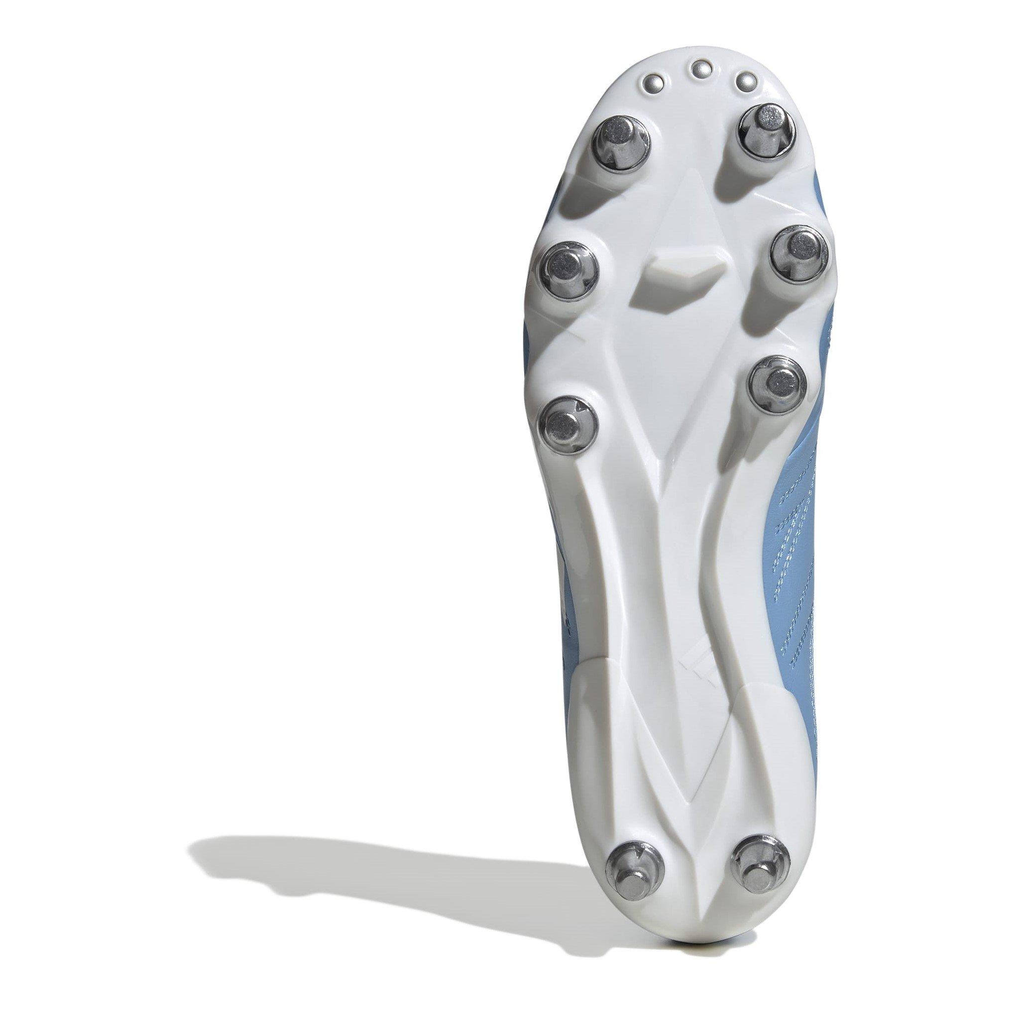 Plava/Bijela/Zlatna - adidas - Kakari Elite Soft Ground Rugby Boots - 7