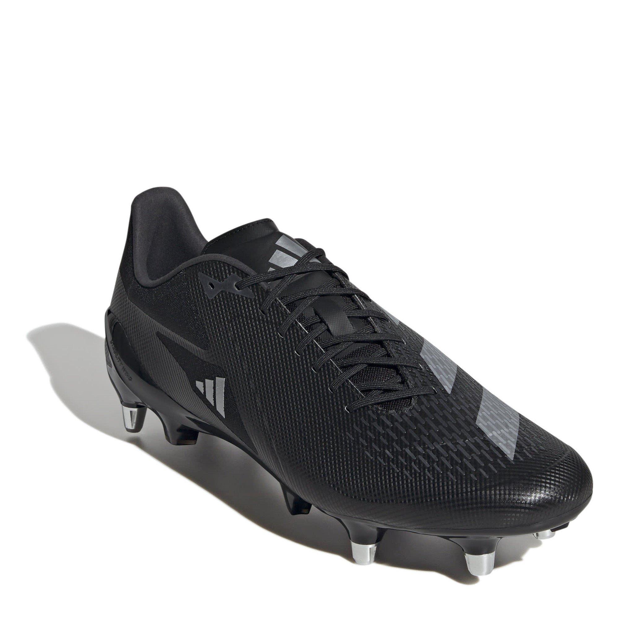 Crna - adidas - Adizero RS15 Ultimate Soft Ground Rugby Boots - 3