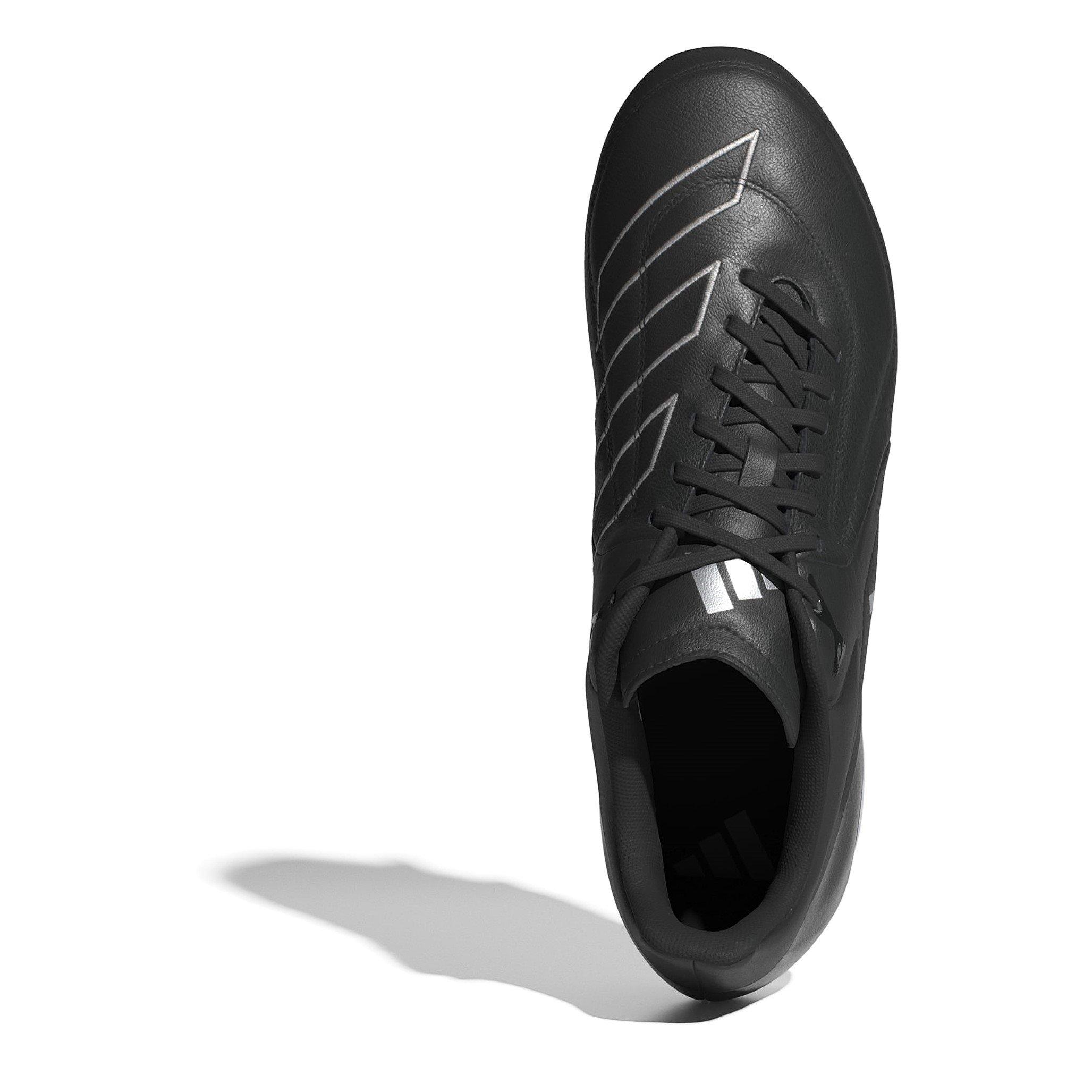 Black/White - adidas - Adizero RS15 Elite Adults Soft Ground Rugby Boots - 5