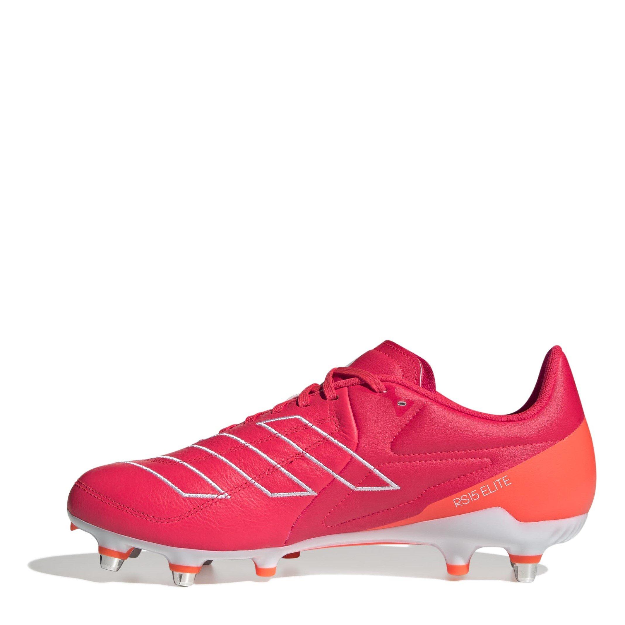 Luc Red/Ftwr - adidas - Adizero RS15 Elite Adults Soft Ground Rugby Boots - 2