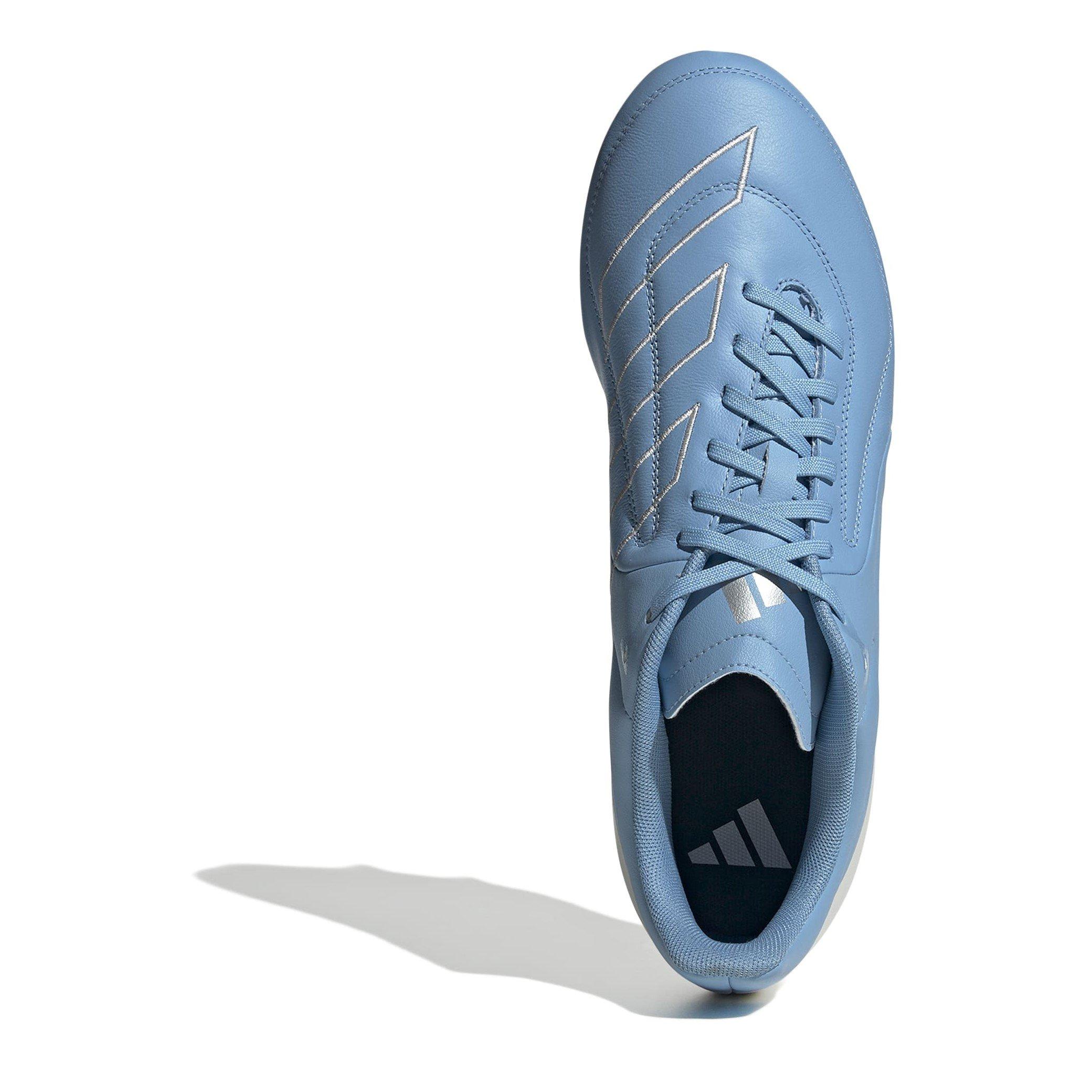Blue/White - adidas - Adizero RS15 Elite Adults Soft Ground Rugby Boots - 5