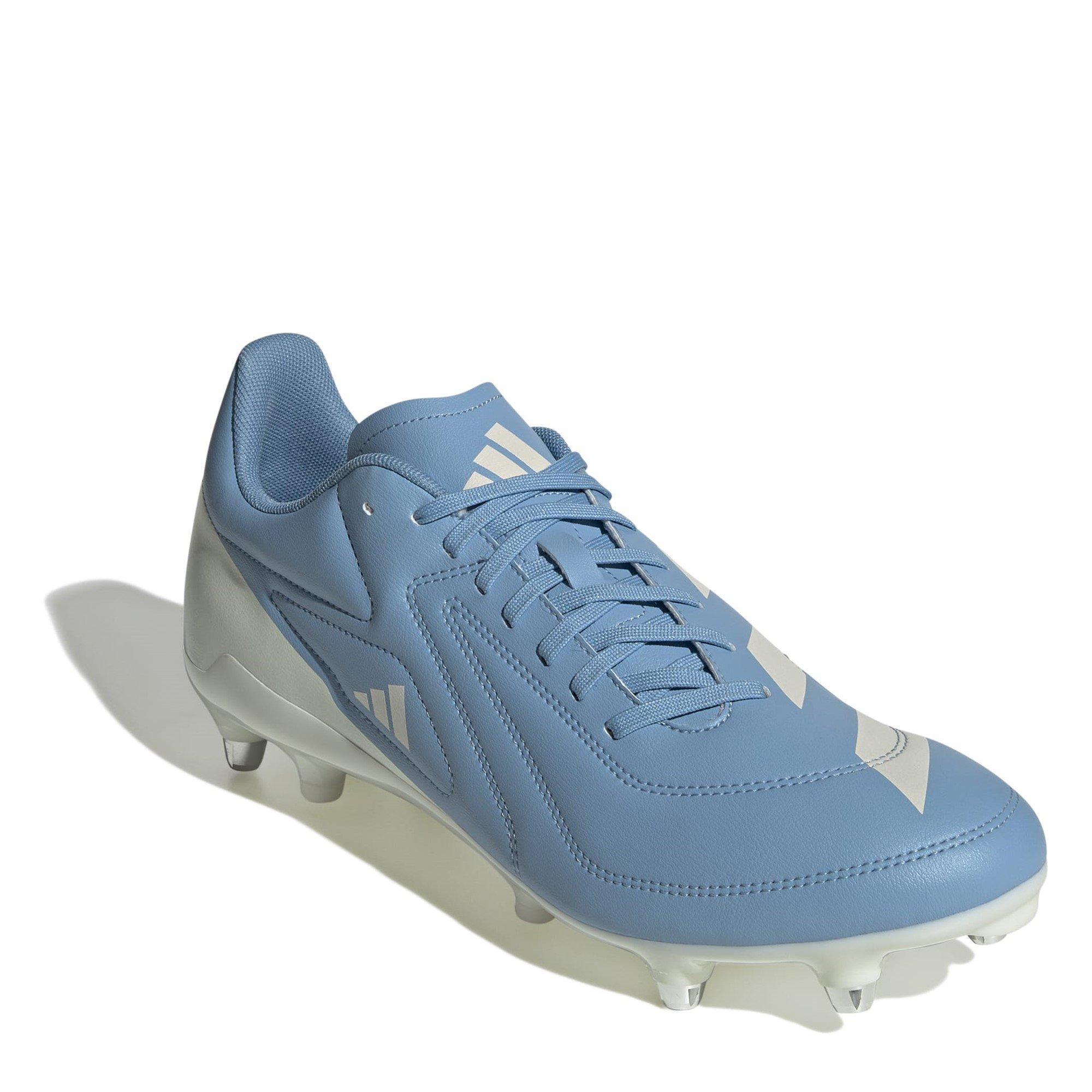 Blu/Bianco - adidas - RS15 Soft Ground Rugby Boots - 3