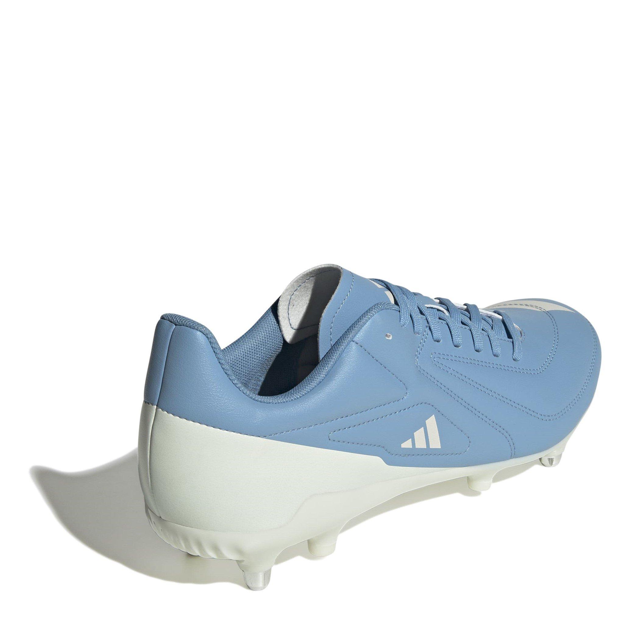 Blu/Bianco - adidas - RS15 Soft Ground Rugby Boots - 4