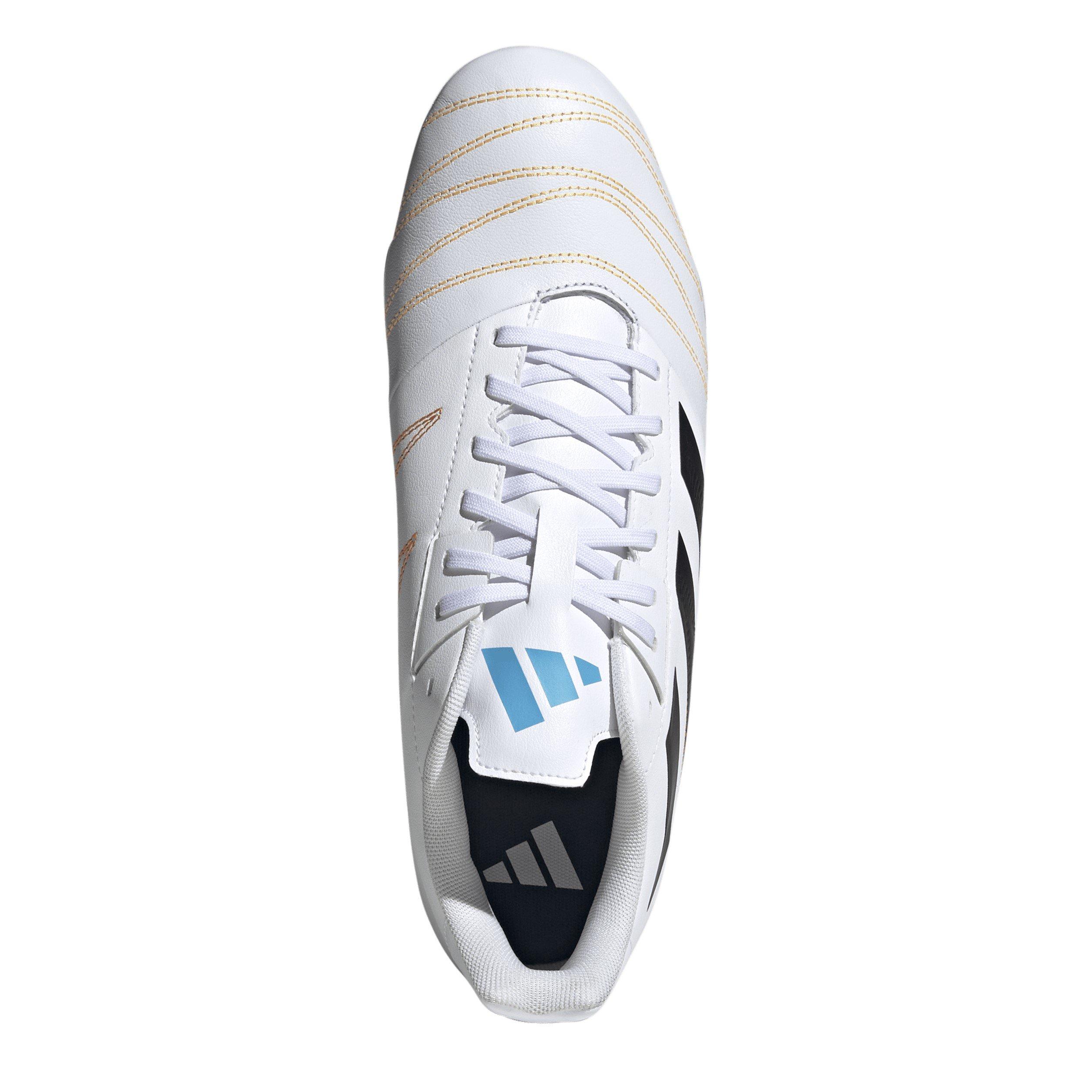Wht/Blk/luc - adidas - Kakari Elite Adults Soft Ground Rugby Boots - 5