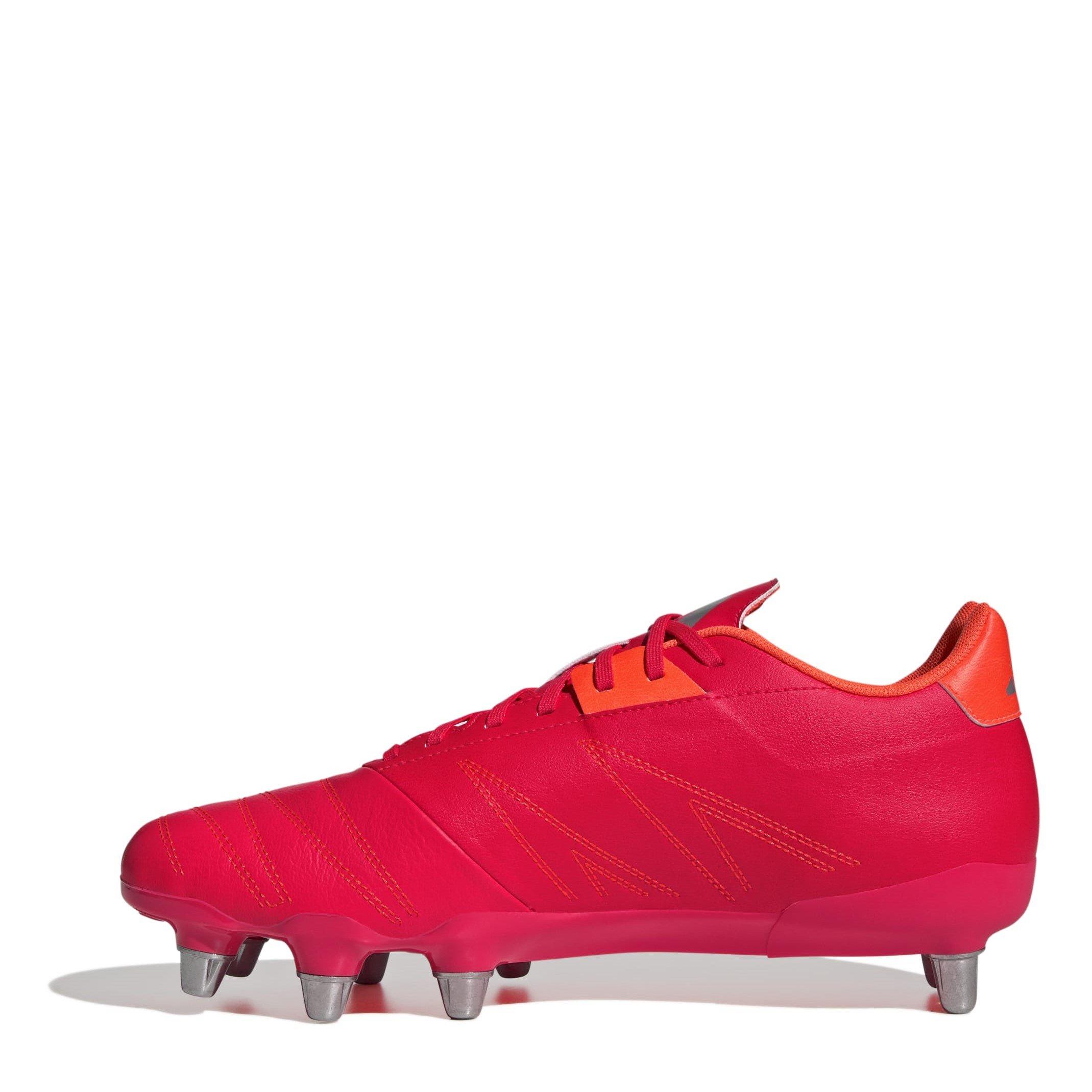 Luc Red/Ftwr - adidas - Kakari Elite Adults Soft Ground Rugby Boots - 2