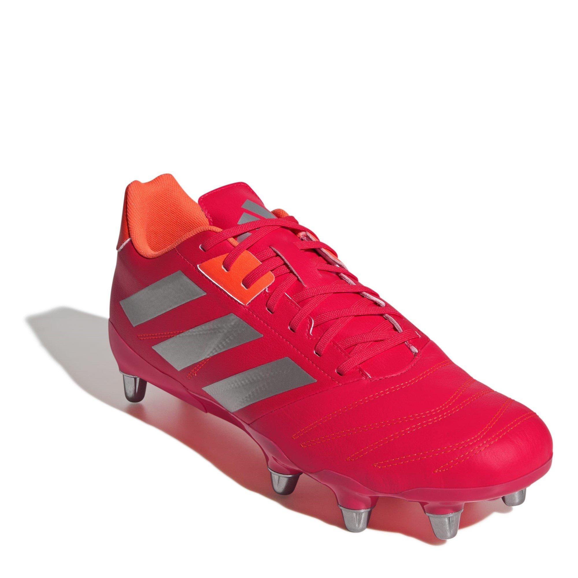 Luc Red/Ftwr - adidas - Kakari Elite Adults Soft Ground Rugby Boots - 3