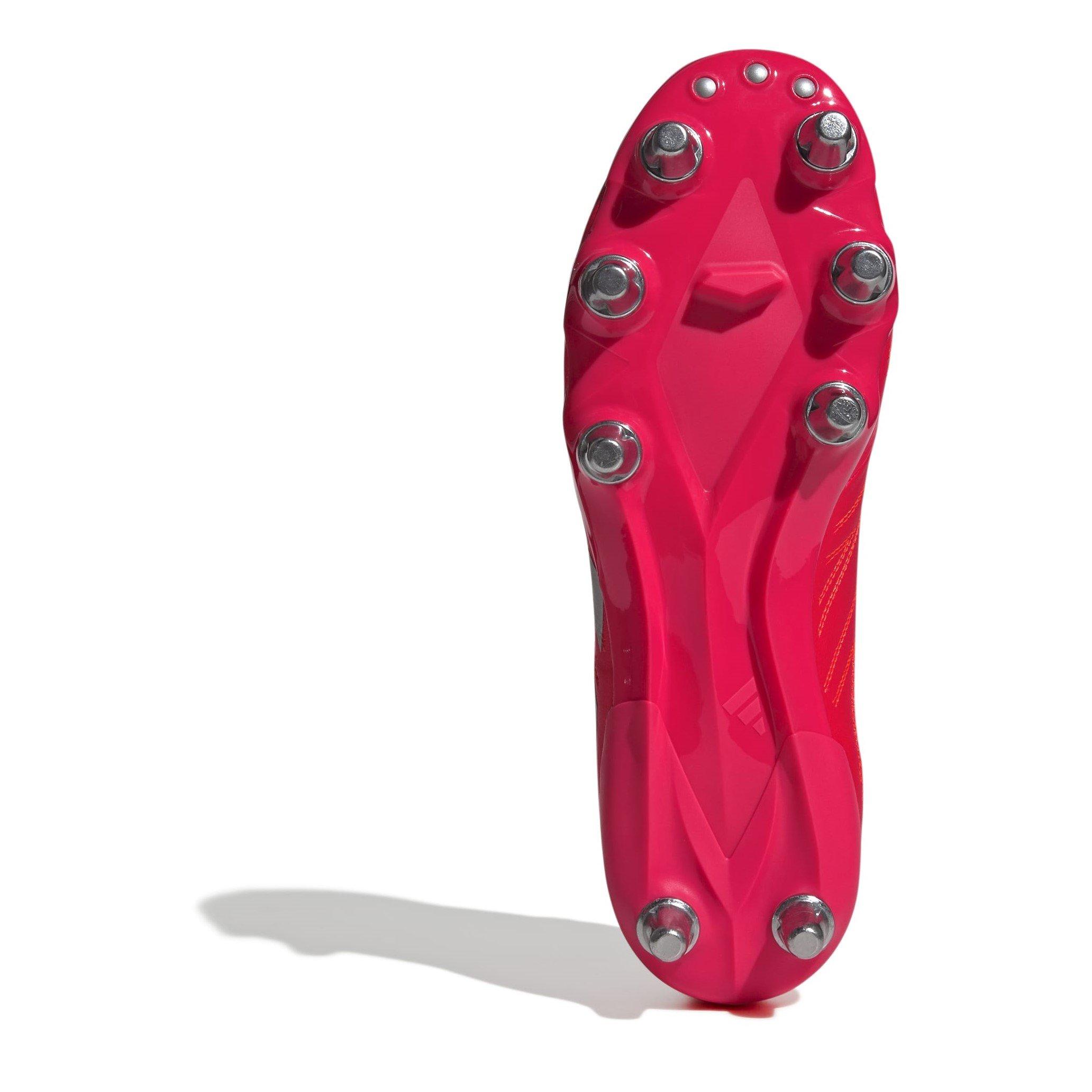 Luc Red/Ftwr - adidas - Kakari Elite Adults Soft Ground Rugby Boots - 6