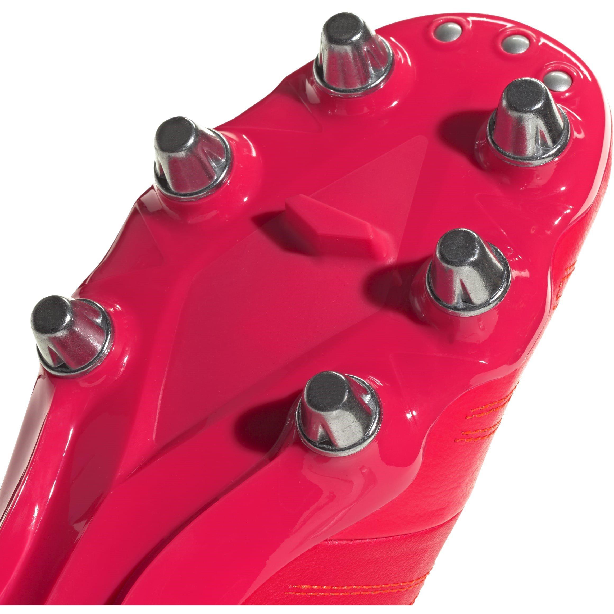 Luc Red/Ftwr - adidas - Kakari Elite Adults Soft Ground Rugby Boots - 8