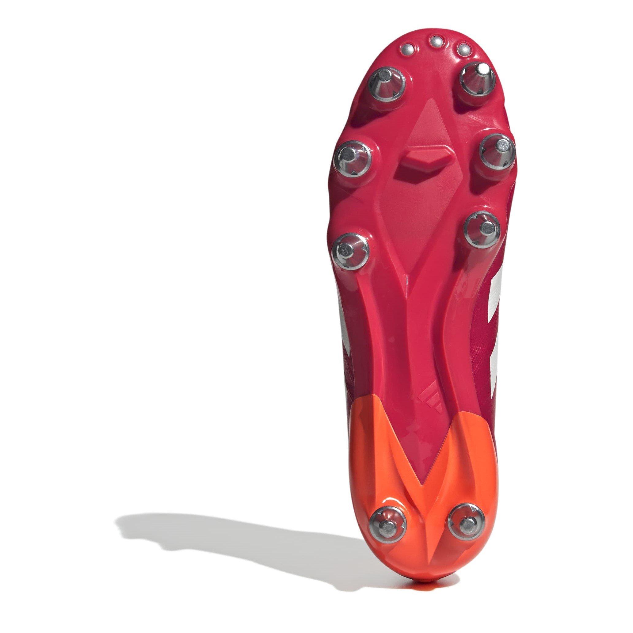 Luc Red/Ftwr - adidas - Kakari RS Adults Soft Ground Rugby Boots - 6