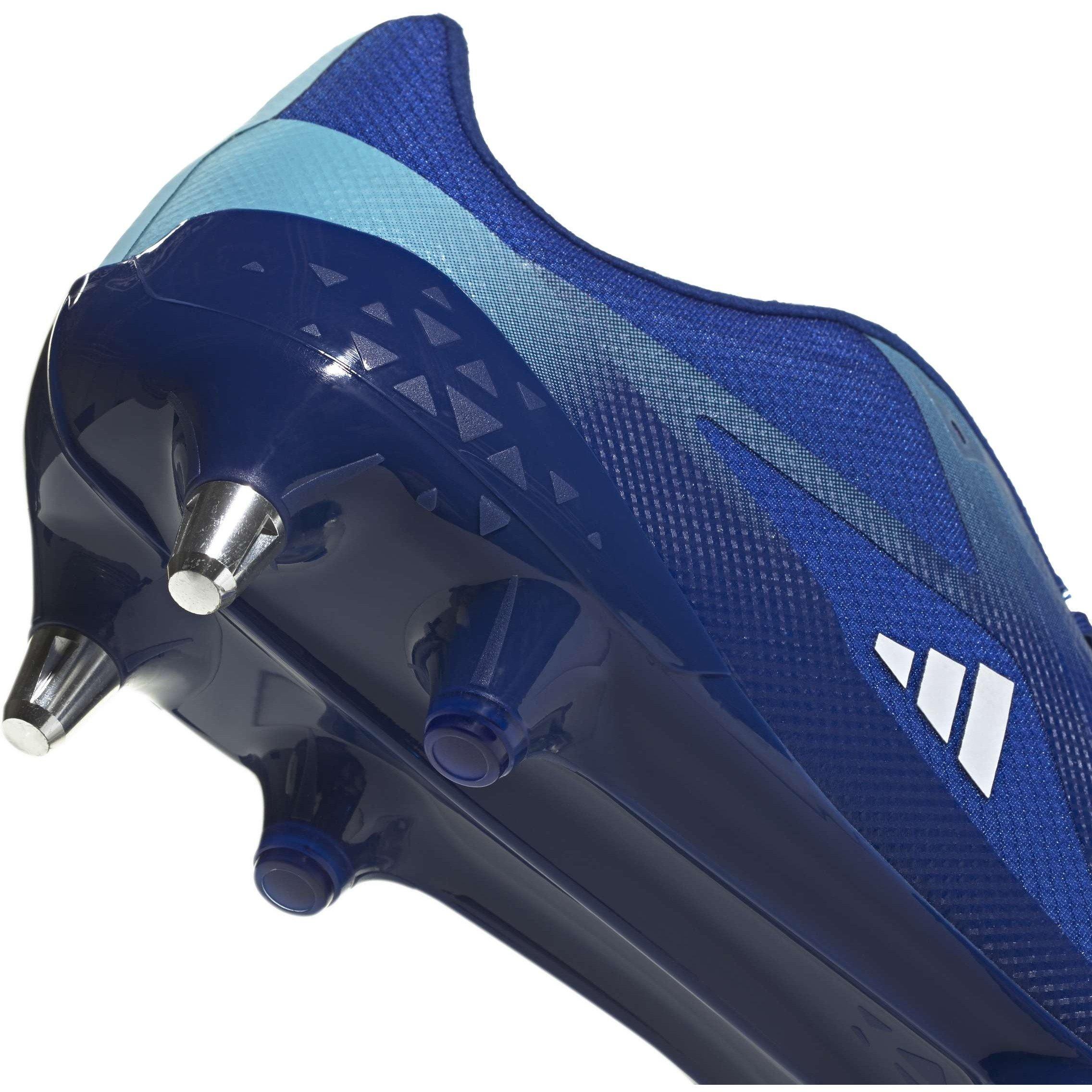 Team Royal - adidas - Adizero RS15 Ultimate Adults Soft Ground Rugby Boots - 7