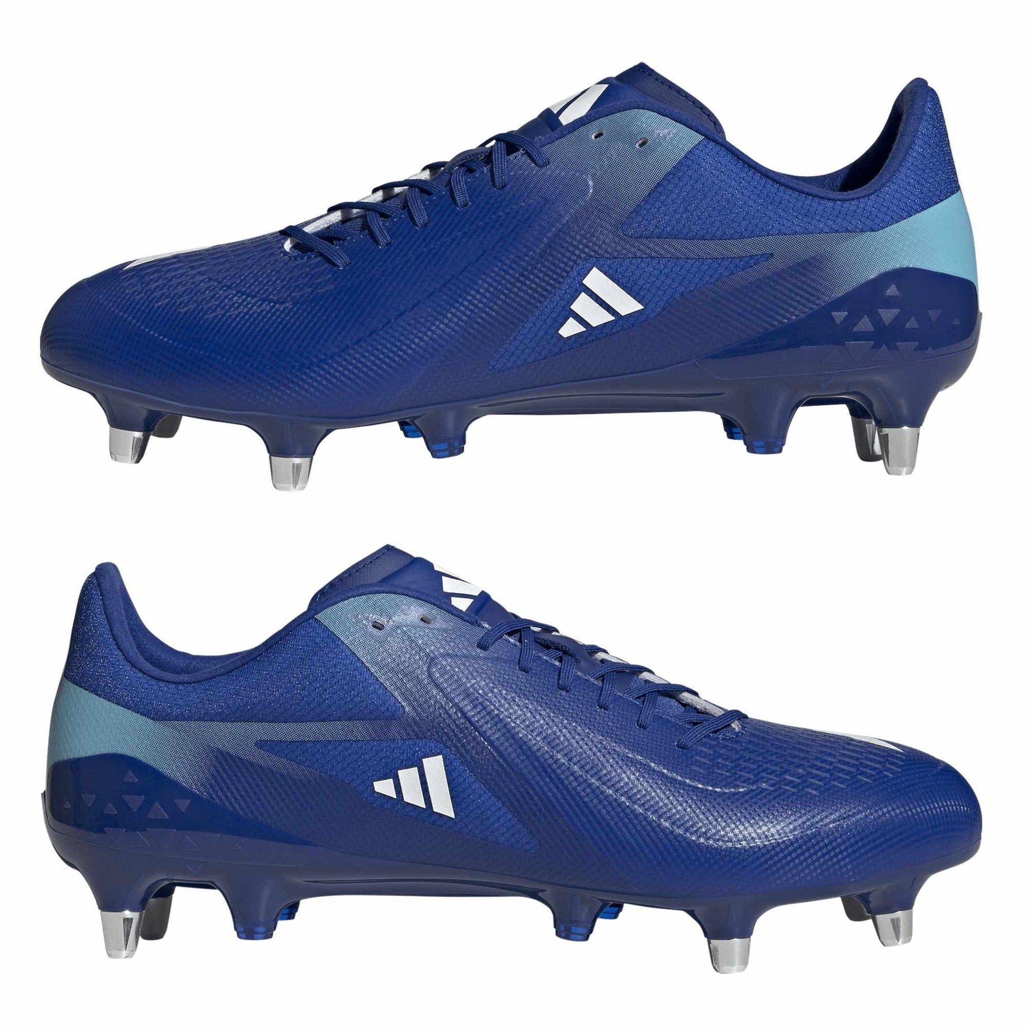Team Royal - adidas - Adizero RS15 Ultimate Adults Soft Ground Rugby Boots - 9