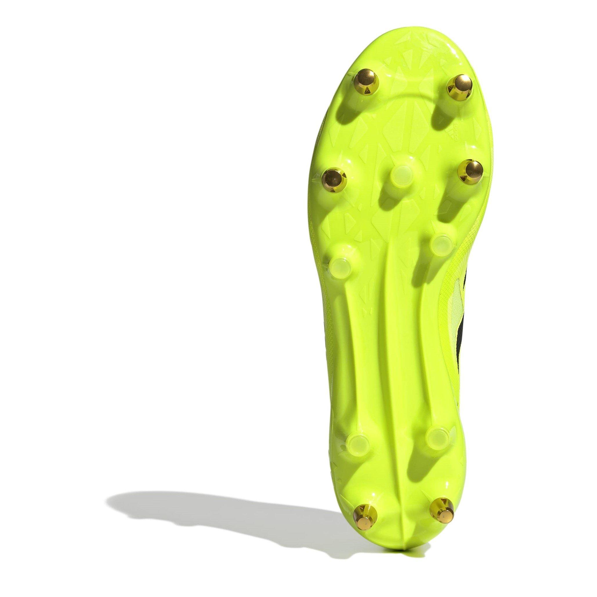 Yellow/Black - adidas - RS-15 Pro Adults Soft Ground Rugby Boots - 6