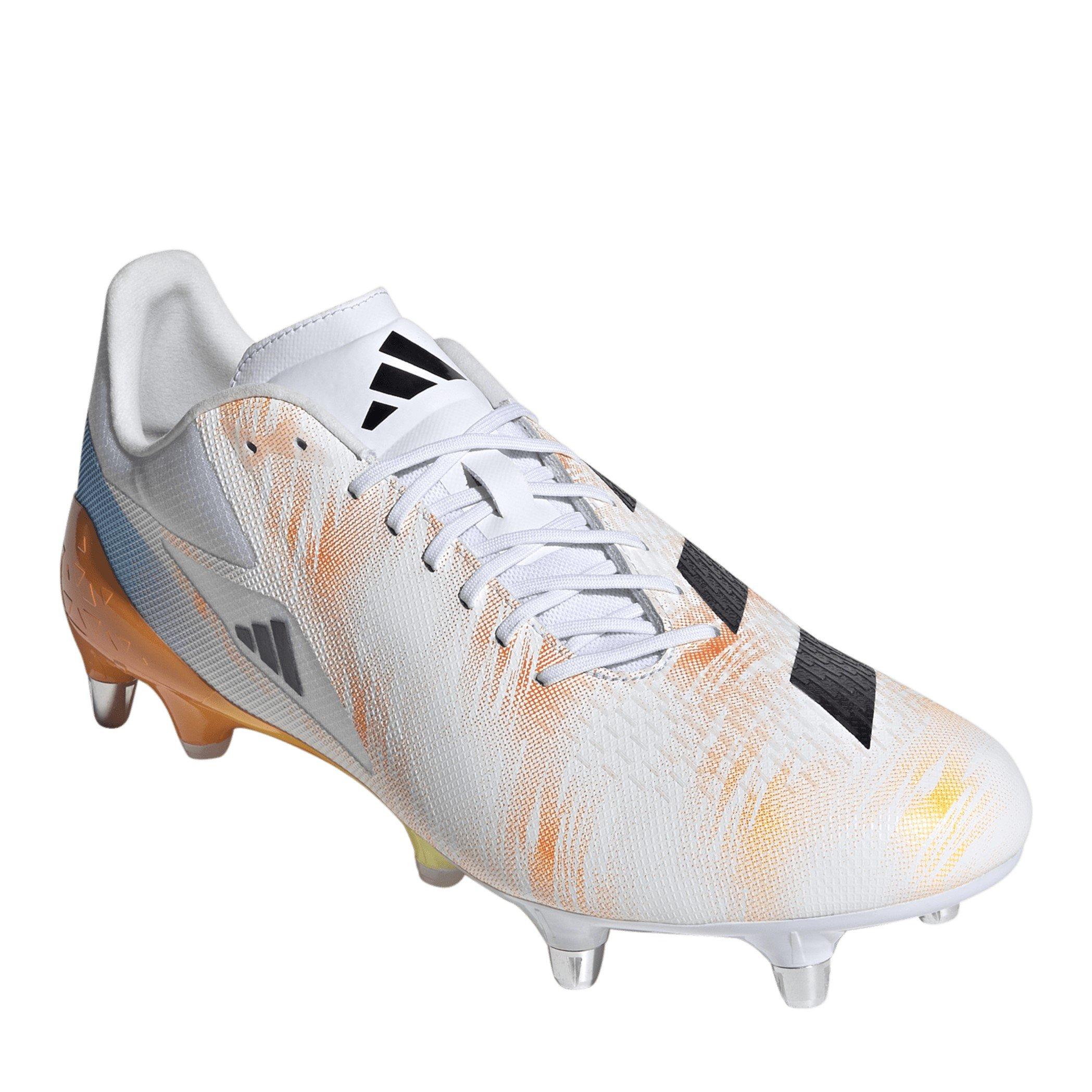 Wht/Blk/luc - adidas - RS-15 Pro Adults Soft Ground Rugby Boots - 3