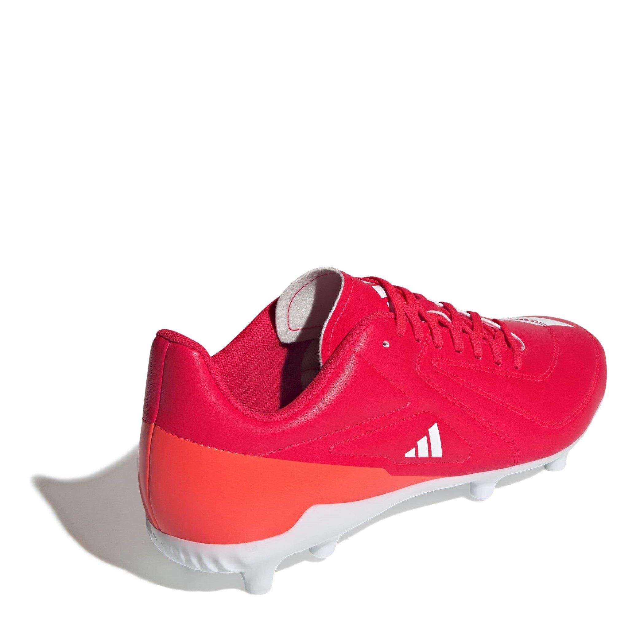 Red/Wht/Ora - adidas - RS-15 Adults Firm Ground Rugby Boots - 4