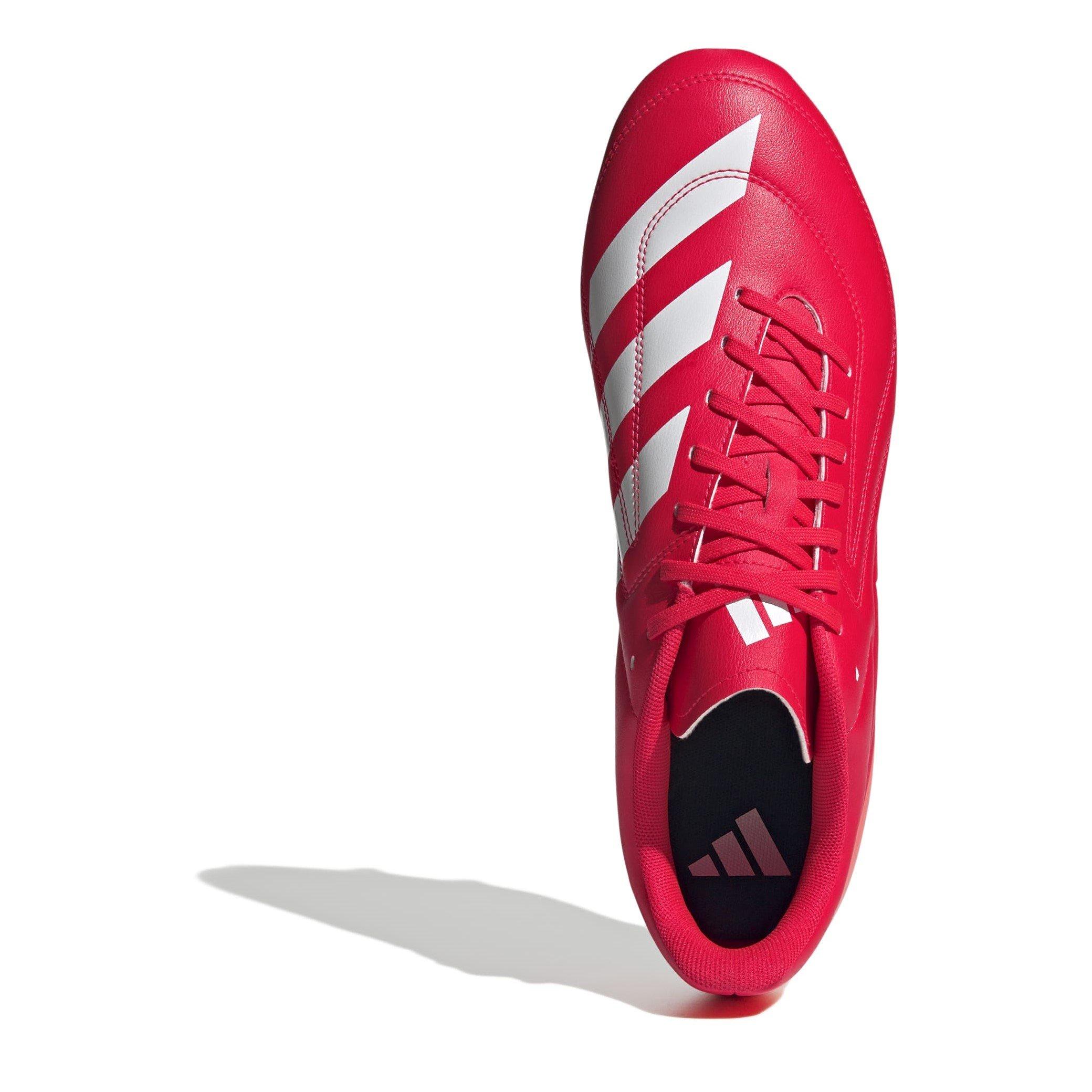 Red/Wht/Ora - adidas - RS-15 Adults Firm Ground Rugby Boots - 5