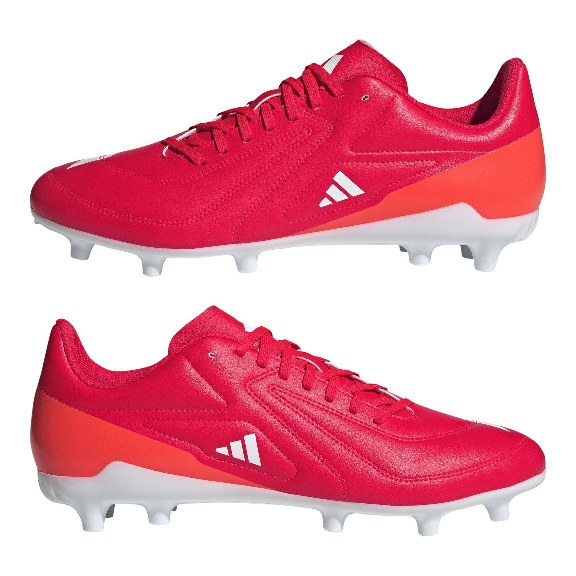 Red/Wht/Ora - adidas - RS-15 Adults Firm Ground Rugby Boots - 9