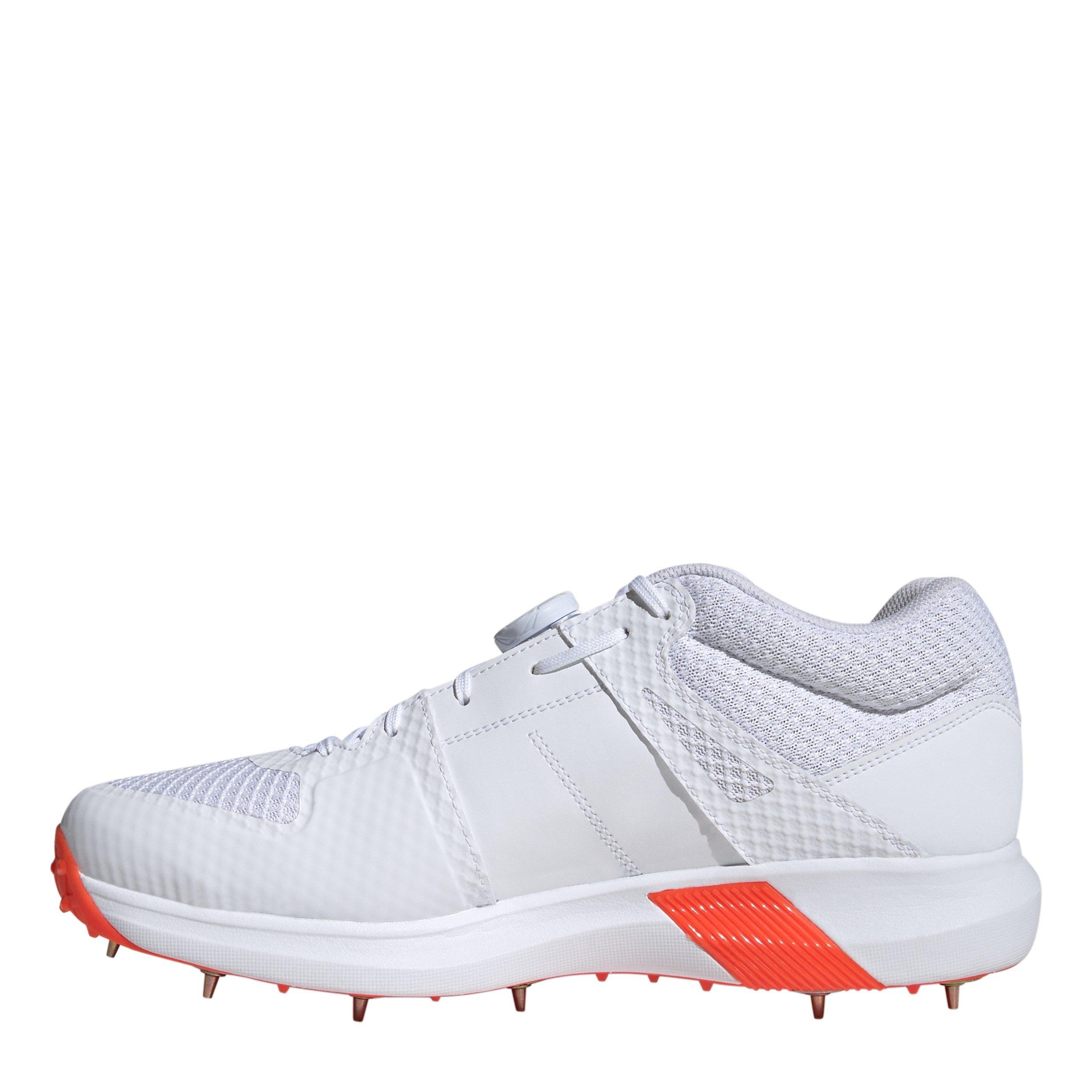 Blanco - adidas - Adipower Vector Mid 20 Cricket Spikes Mens - 2