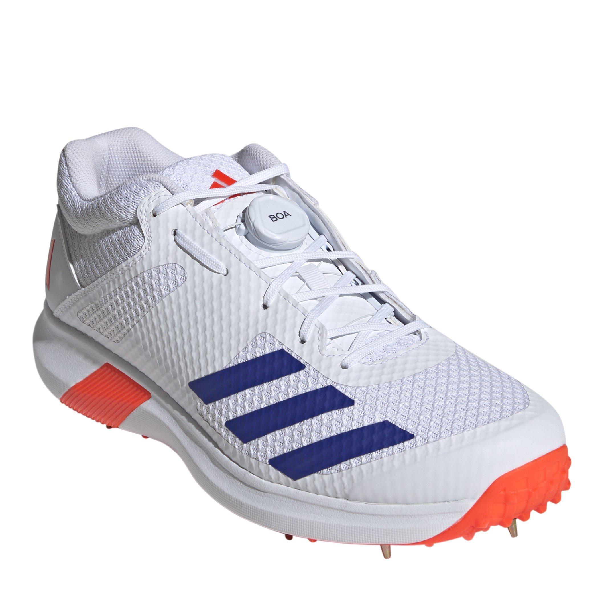 Blanco - adidas - Adipower Vector Mid 20 Cricket Spikes Mens - 3