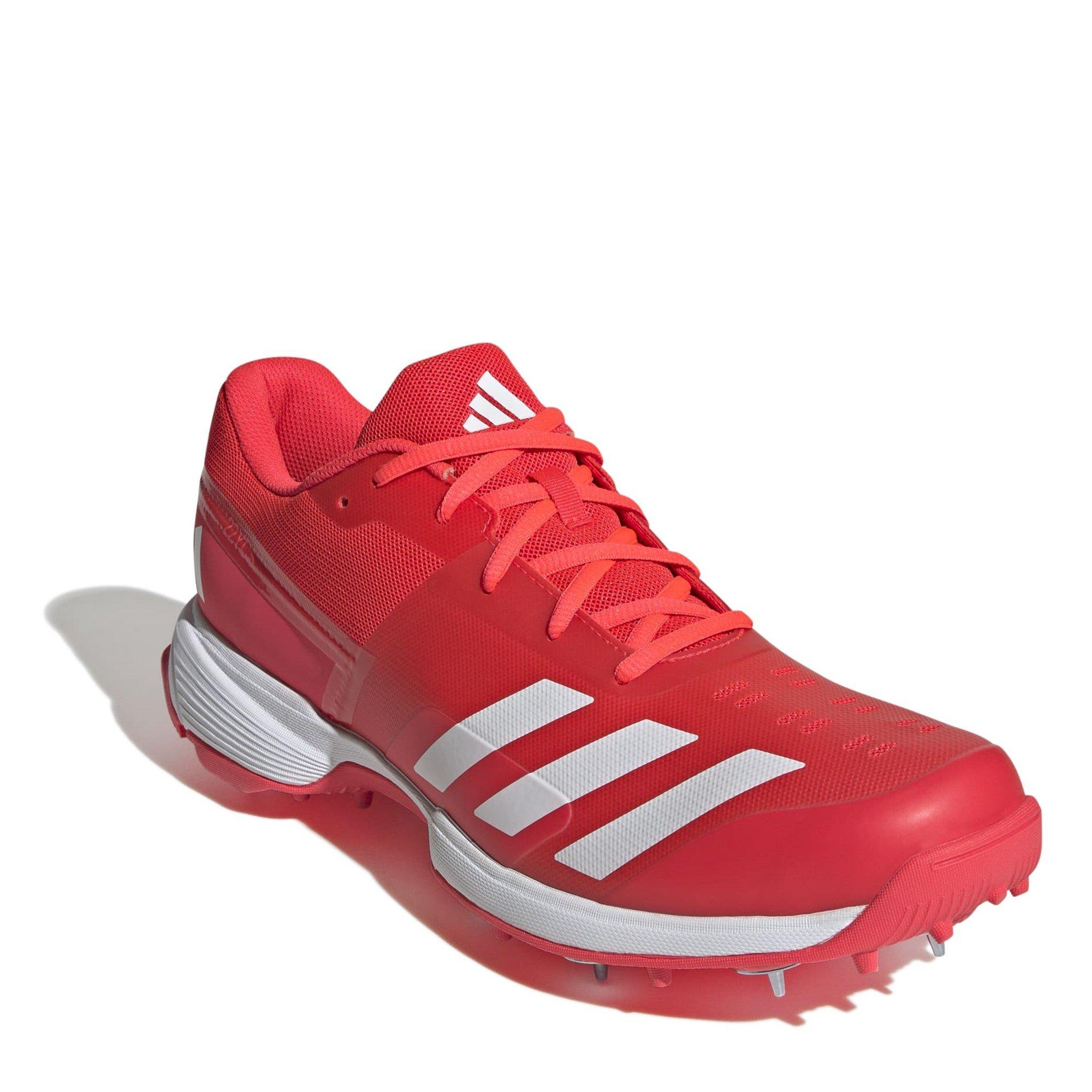 Red - adidas - Cricket Spikes - 3