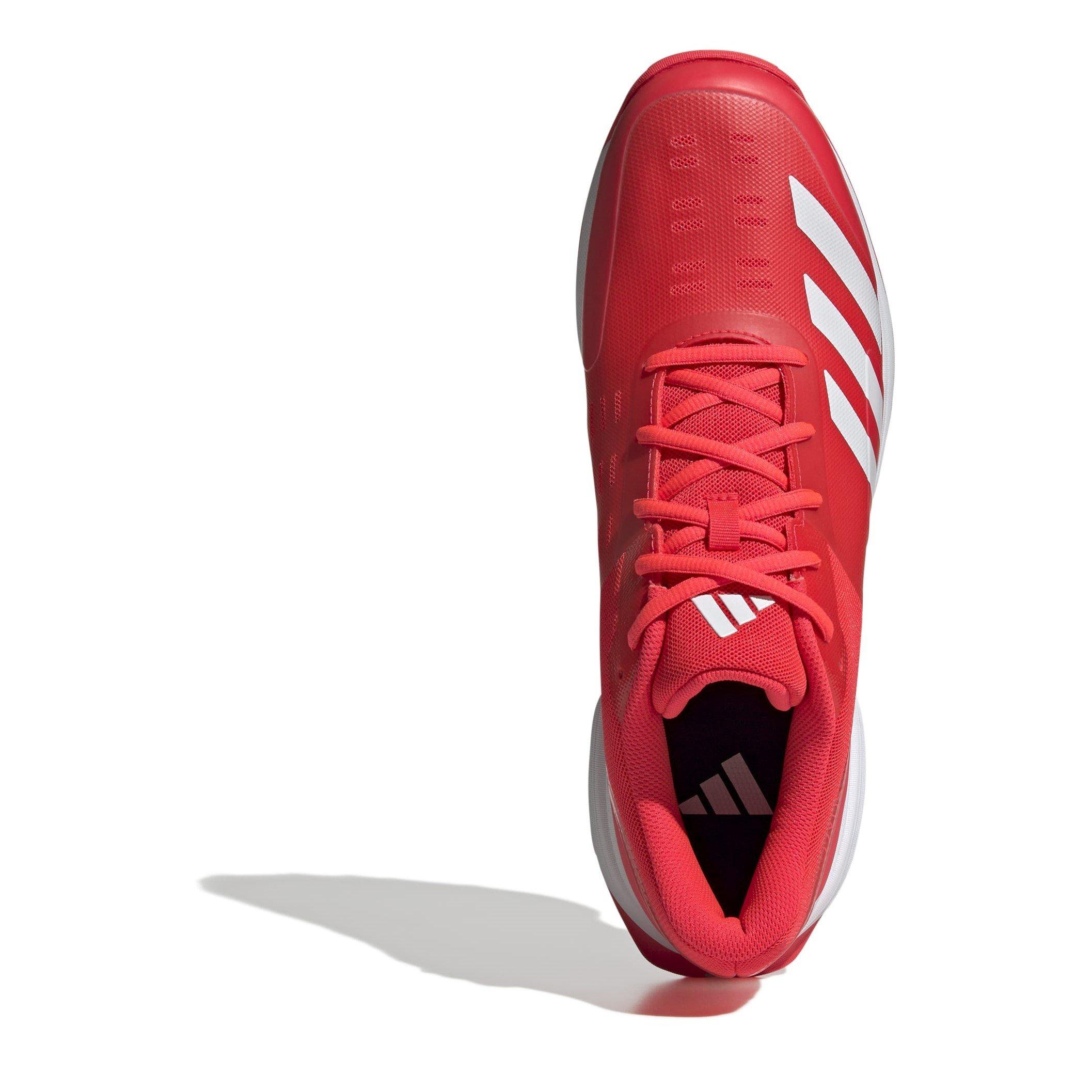 Red - adidas - Cricket Spikes - 5