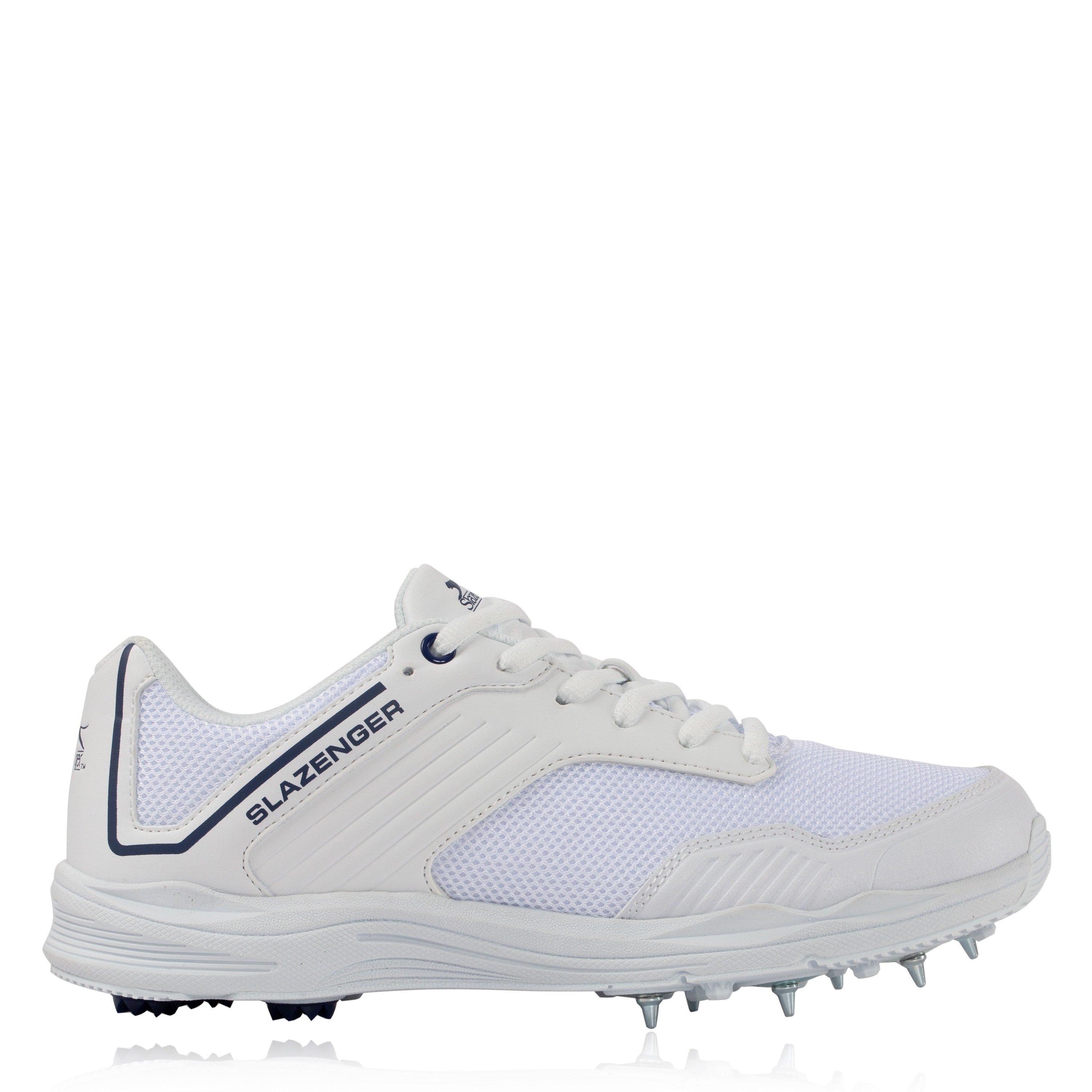 Slazenger V Series Cricket Shoes - White/Navy
