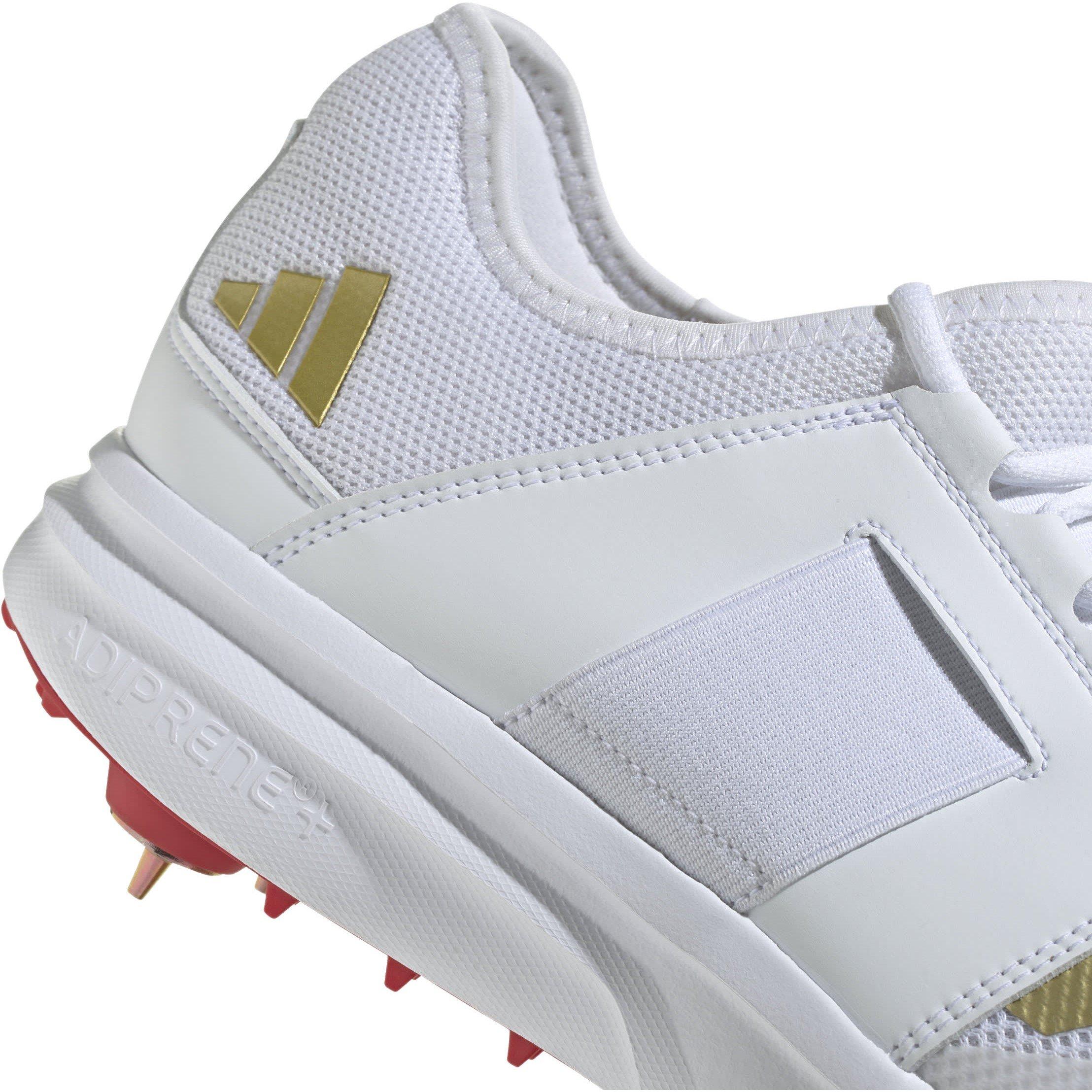 White/Red - adidas - Howzat Cricket Spike - 8