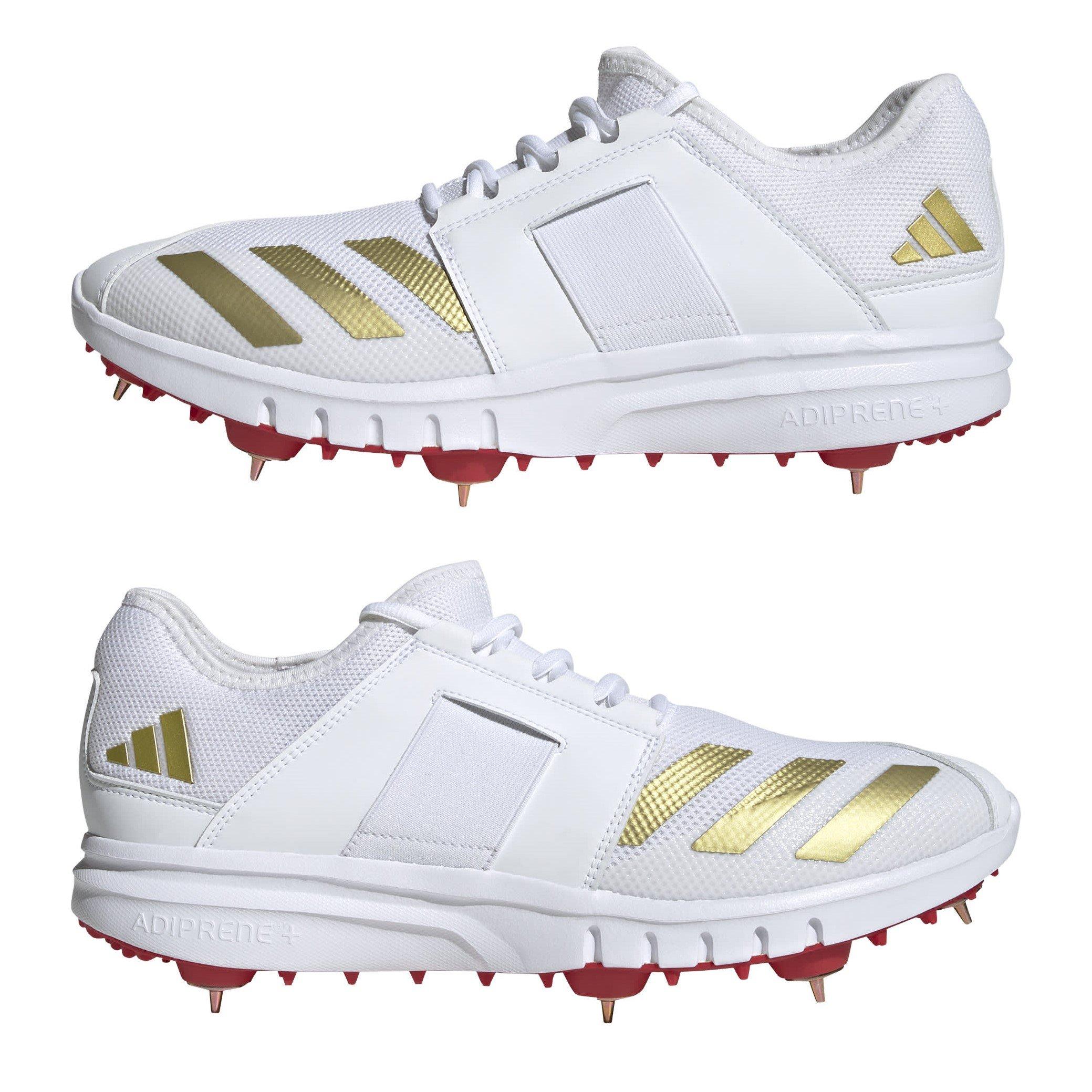White/Red - adidas - Howzat Cricket Spike - 9
